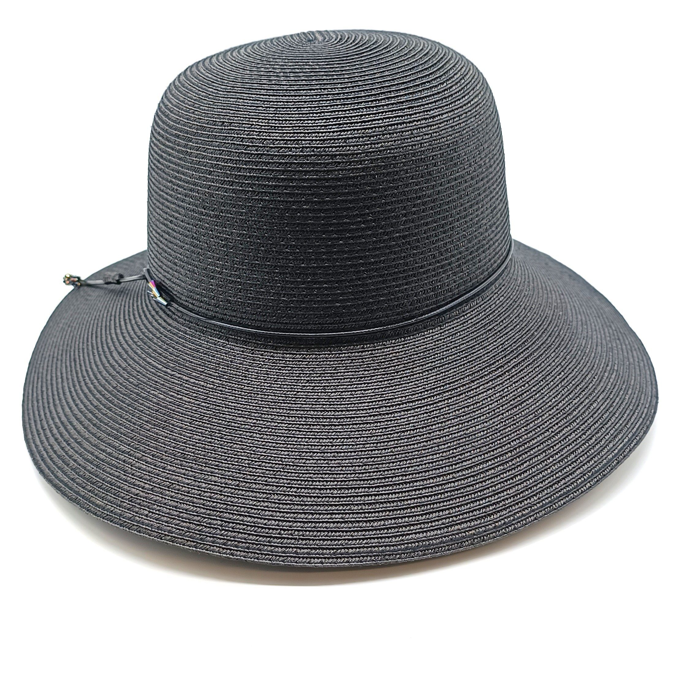 Loevenich Strohhut DA-Glocke black