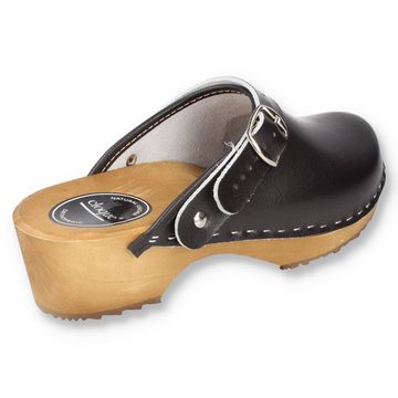 Cloque Glesborg mit Echtholzsohle Clog Outdoor & Garten