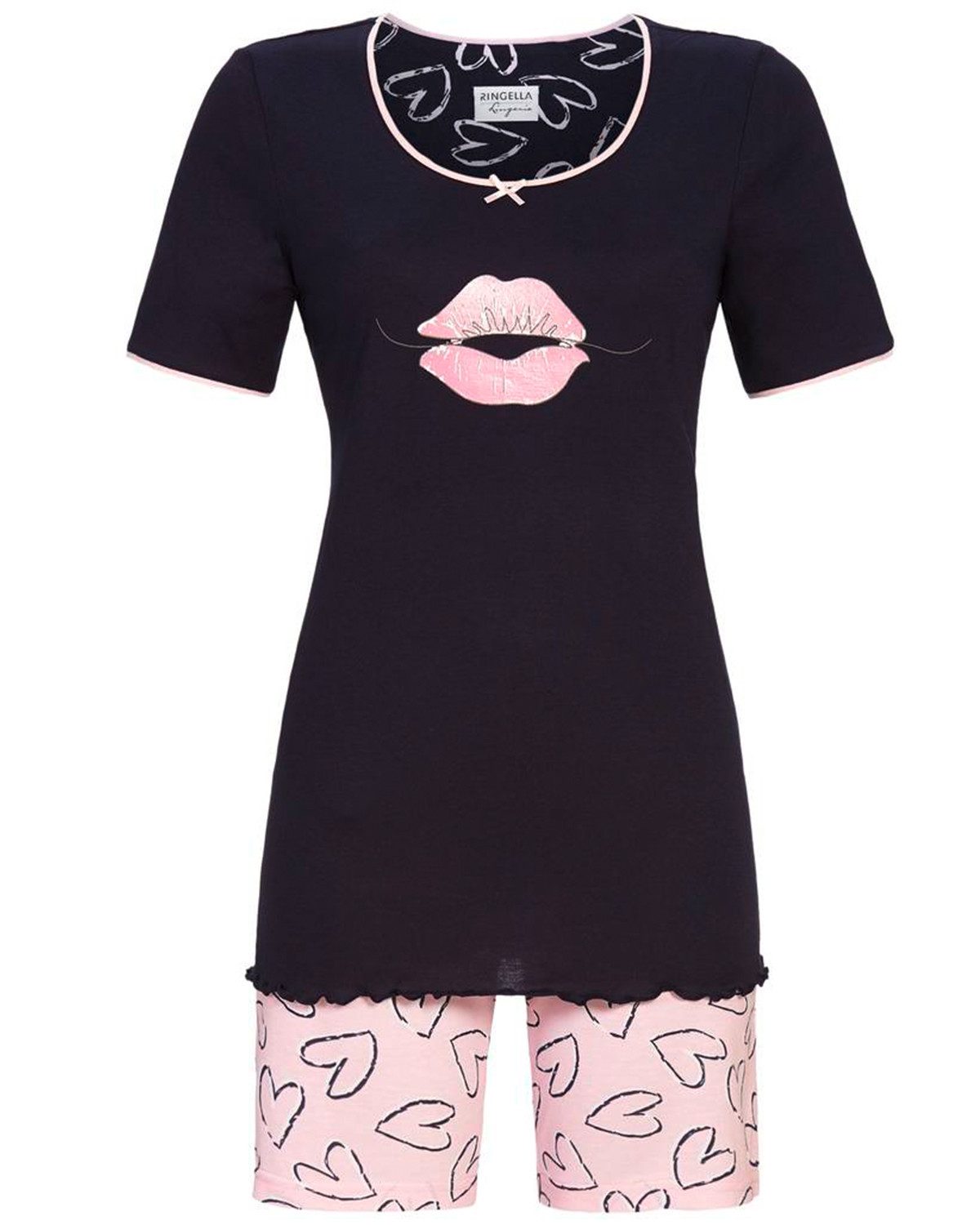 Ringella Pyjama Damen Kurzarm 'Lovely' 4261312, günstig online kaufen