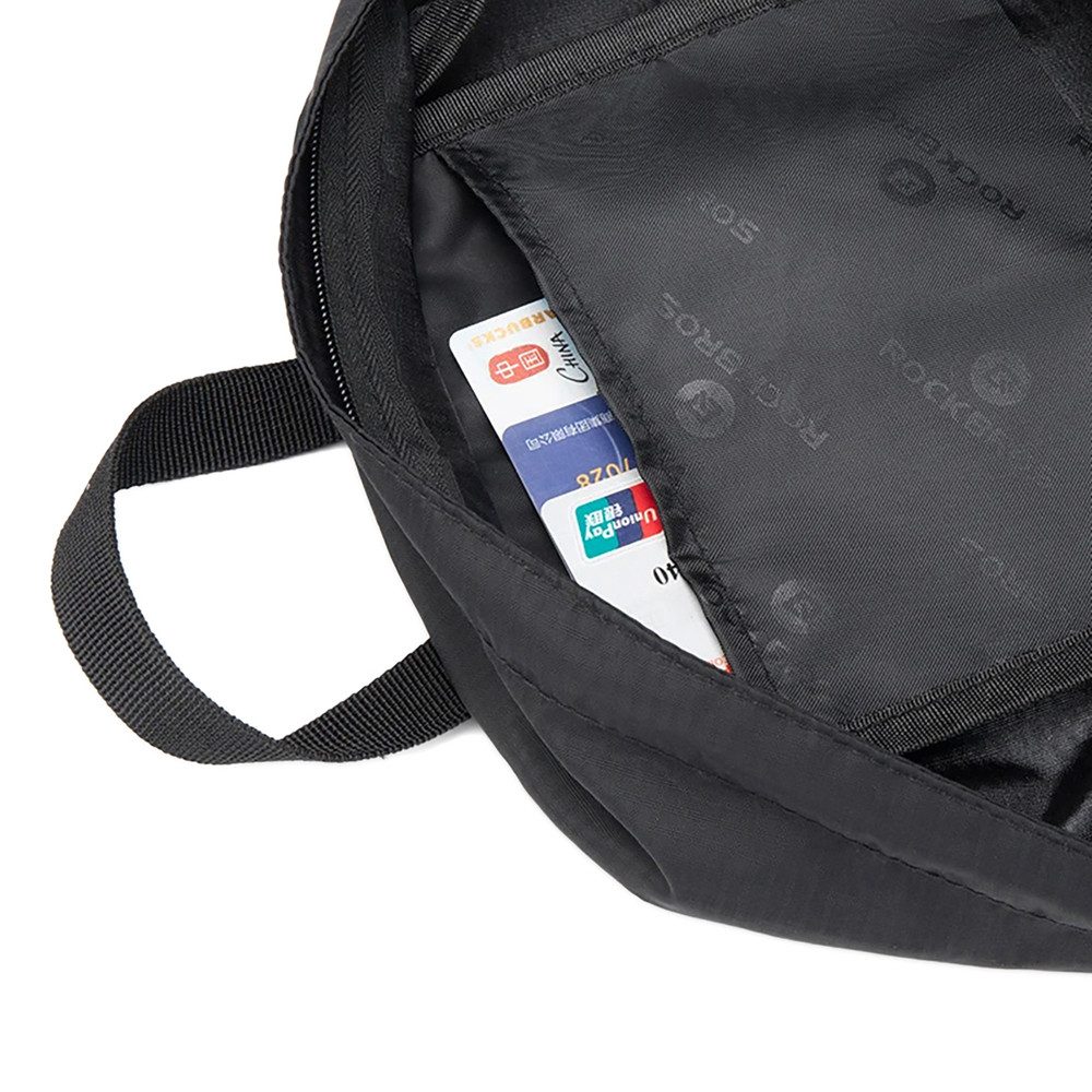 ROCKBROS Sportrucksack Sportrucksack Faltrucksack (Spar-Set, 1-tlg., 47 x 38 cm faltbar), Faltbar, wasserabweisend, reflektierend, leicht
