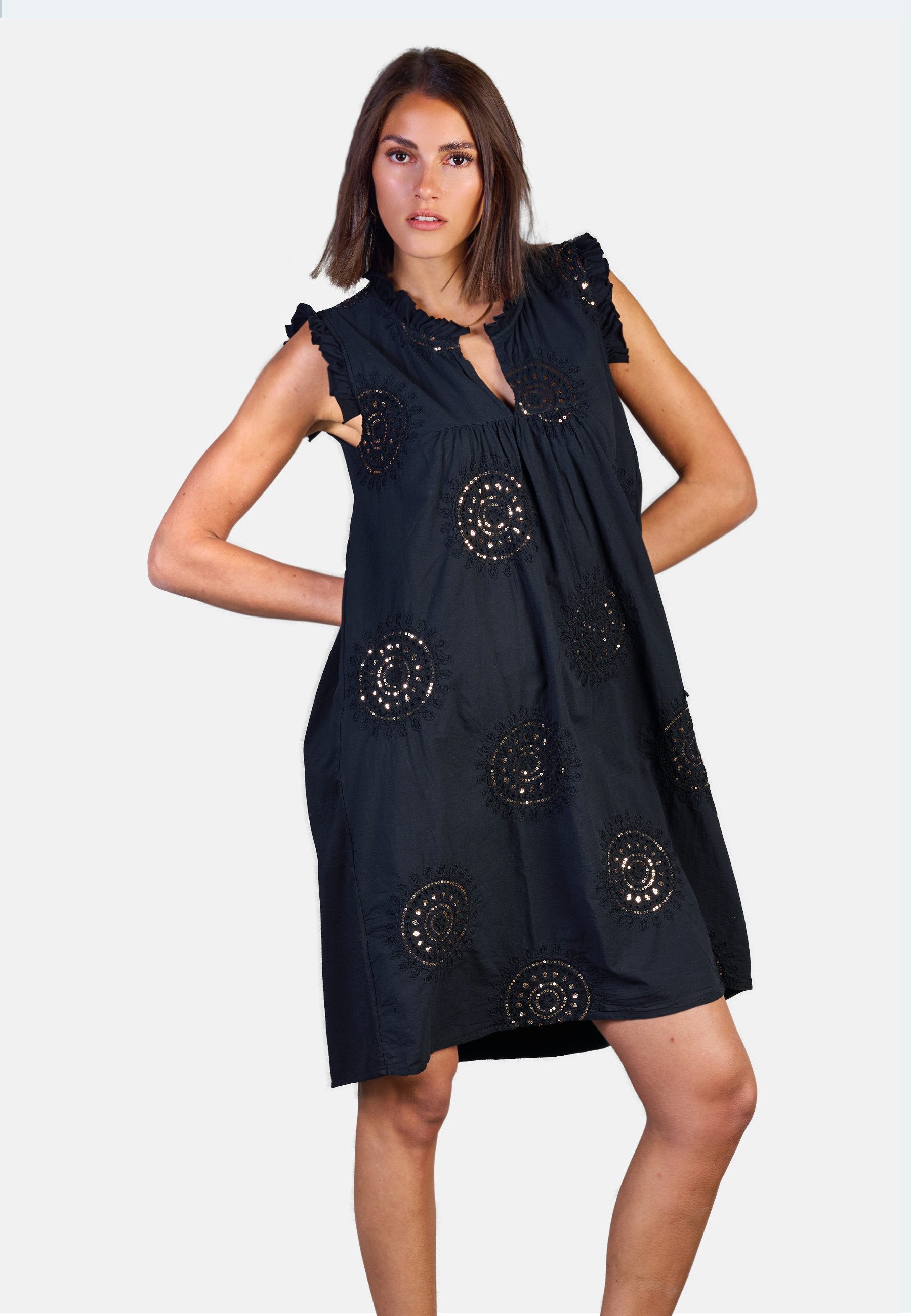 Andijamo-Fashion Blusenkleid SUNDROP Ärmelloses Sommerkleid in günstig online kaufen