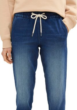 TOM TAILOR Loose-fit-Jeans mit elastischem Bund