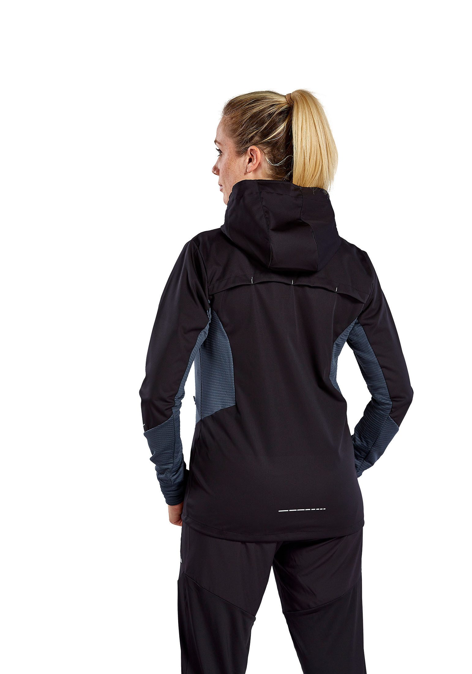 Erima Laufjacke RACING Running Jacke Damen Leichtes, wasserabweisendes Material