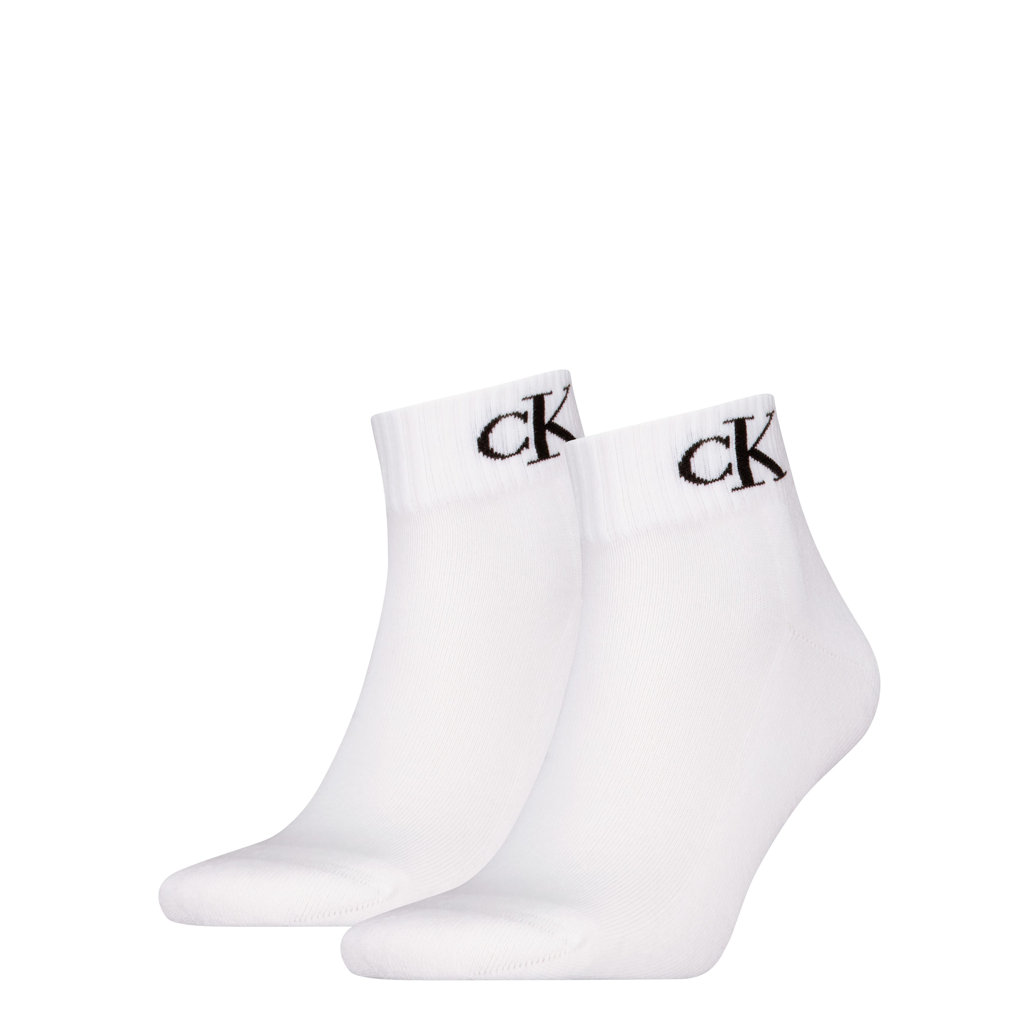 Calvin Klein Jeans Kurzsocken CKJ MEN QUARTER MONOGRAM (2 Paar) mit dezente günstig online kaufen