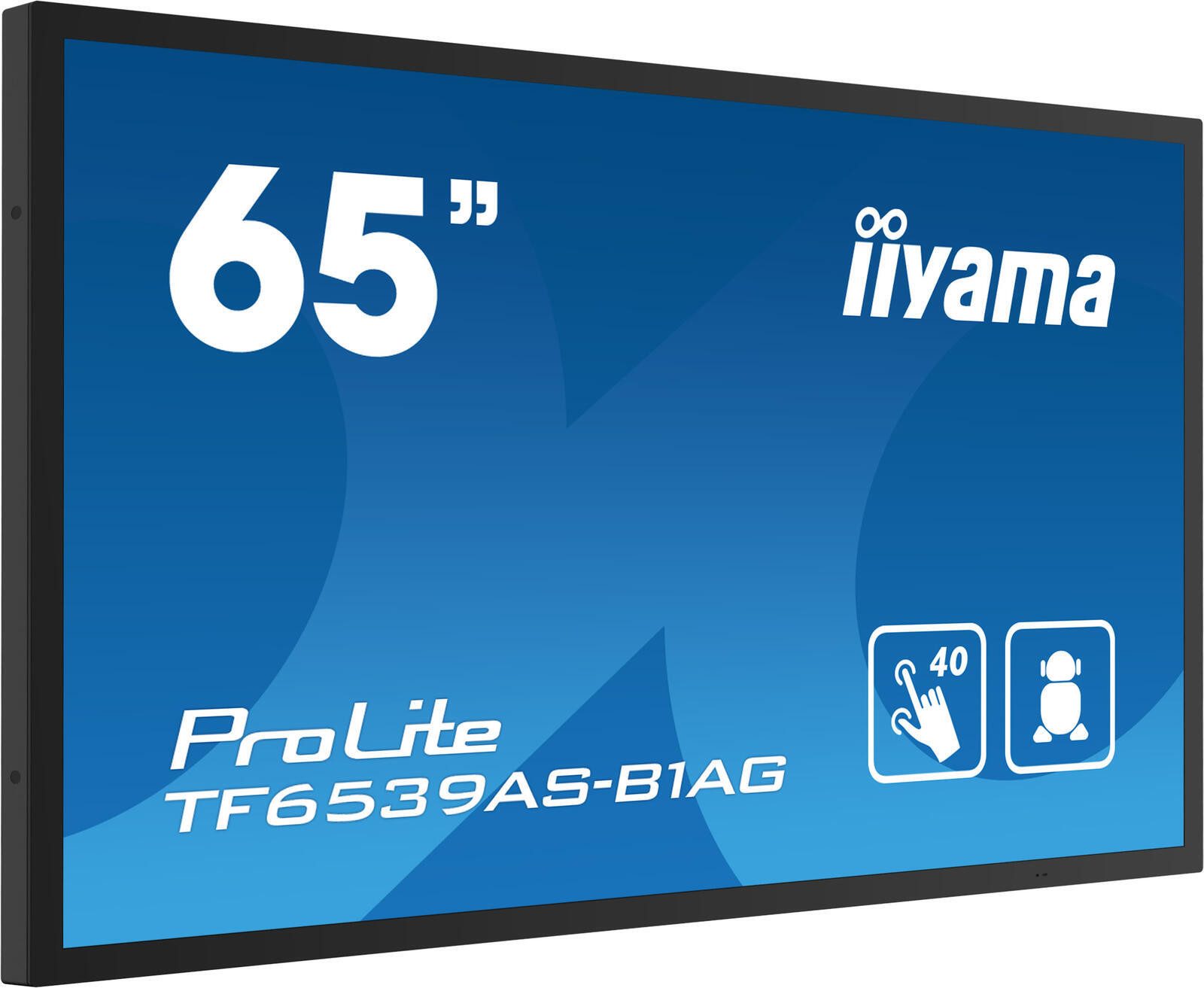 Iiyama iiyama TF6539AS-B1AG LED-Monitor (3840 x 2160, 8 ms Reaktionszeit, 60 Hz, IPS Panel)