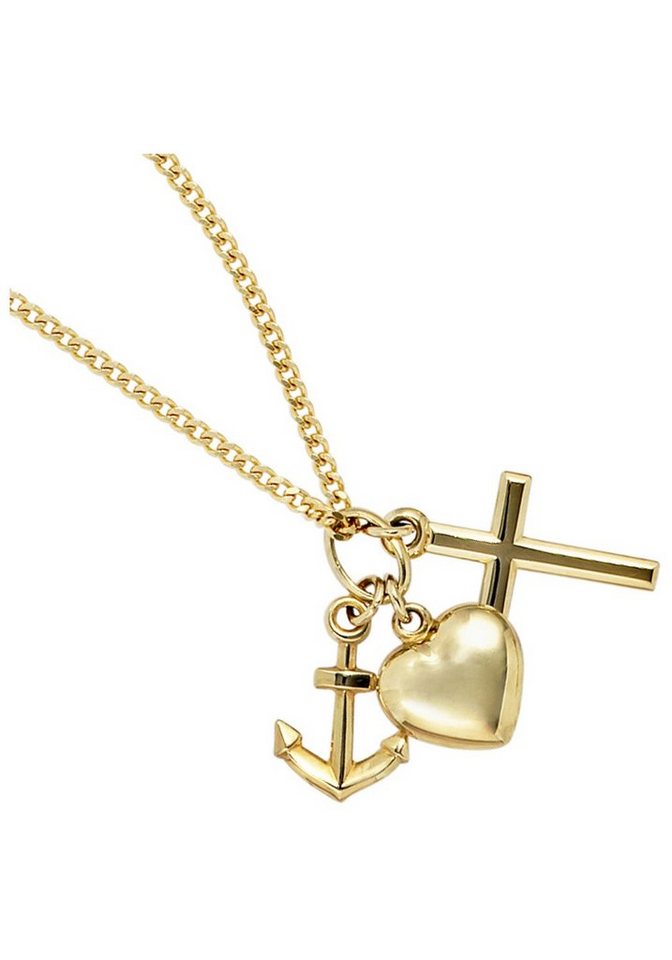 JOBO Kettenanhänger Anhänger Glaube, L... JOBO Kettenanhänger Anhänger Glaube, L...