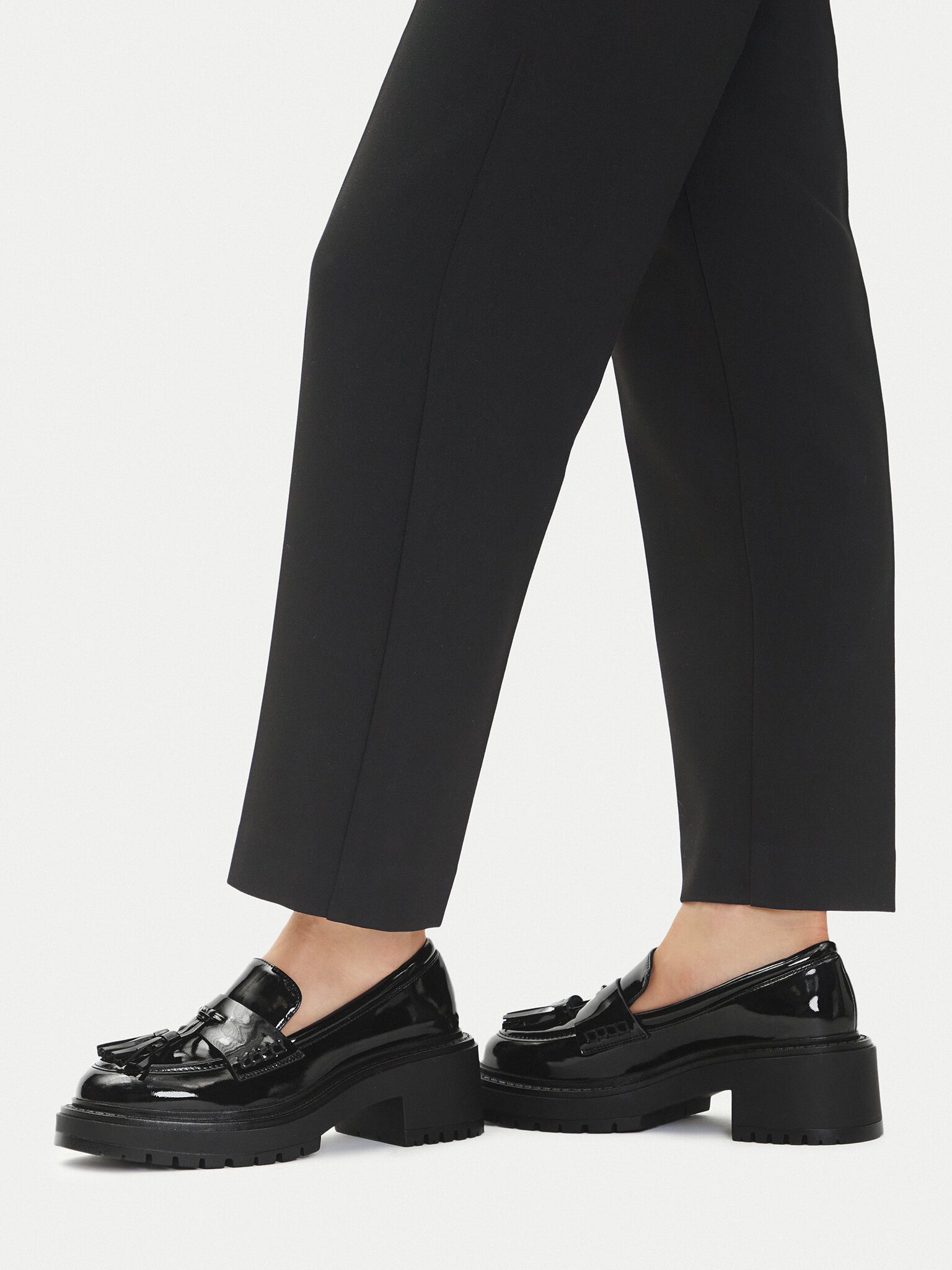 Badura Badura Frauen-Loafers Schwarz C-AVIANA-PM014-03 Mokassin
