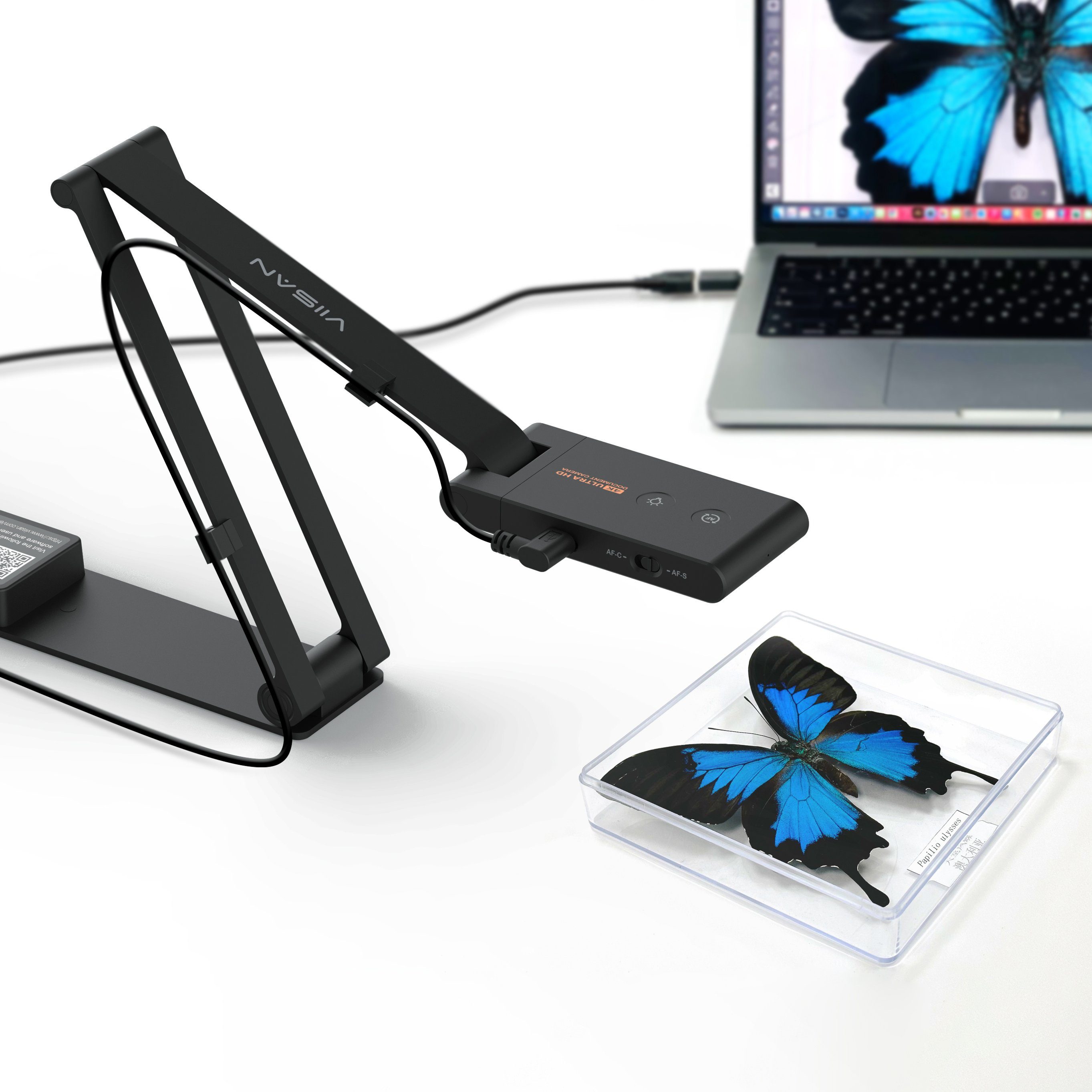 Viisan Hochauflösender Buchscanner, Fotoscanner Dokumentenscanner