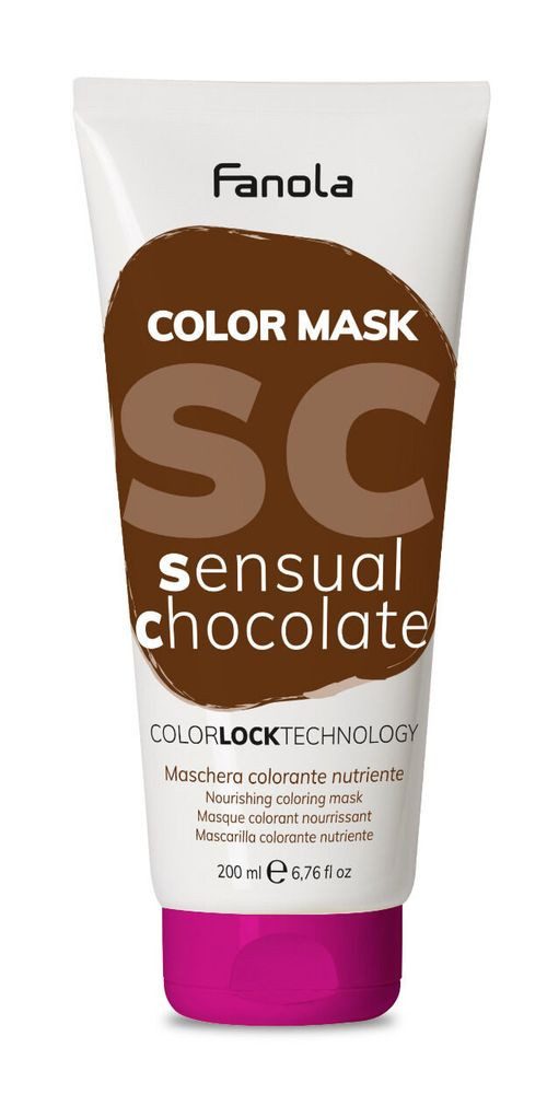Fanola Haarfarbe Fanola Color Masker Sensual Chocolate 200ml
