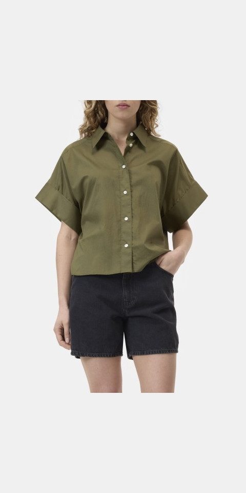 CLOSED Langarmbluse Turn-up shirt