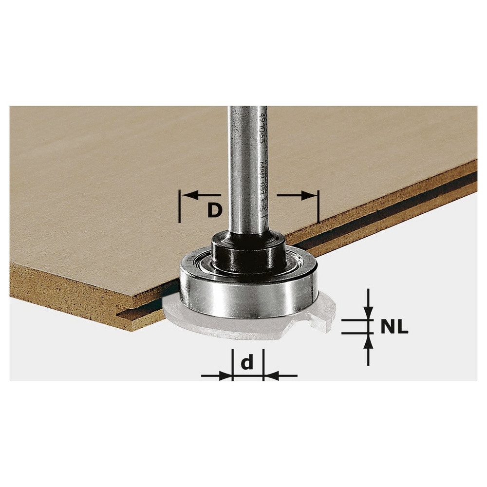 FESTOOL Spannzange Frässpindel S8 1,5-5 KL28 Festool 499804 Durchmesser 28 mm