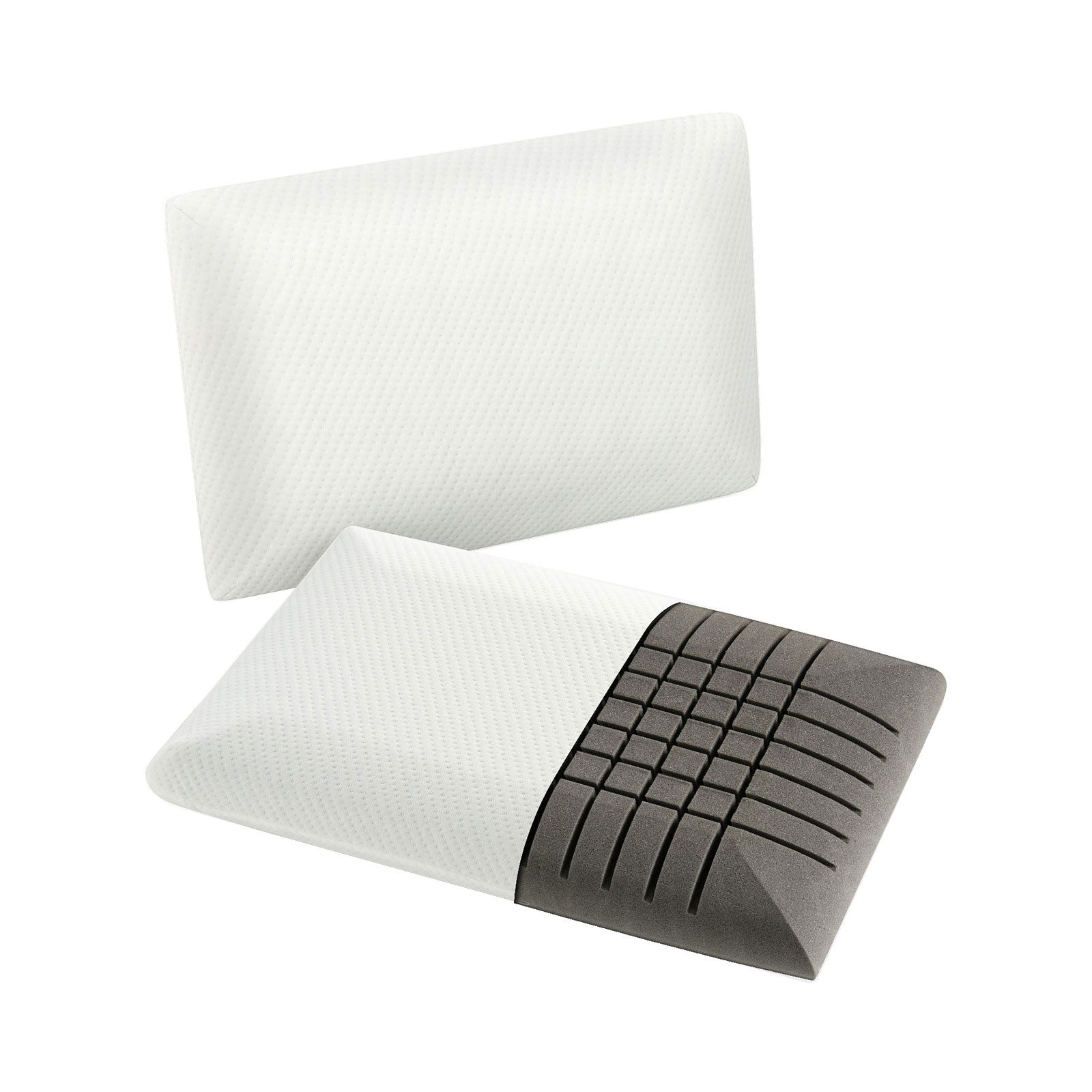 COSTWAY Kopfkissen, Füllung: Gel-Memory-Schaum, Seitenschläfer, Bauchschläf günstig online kaufen