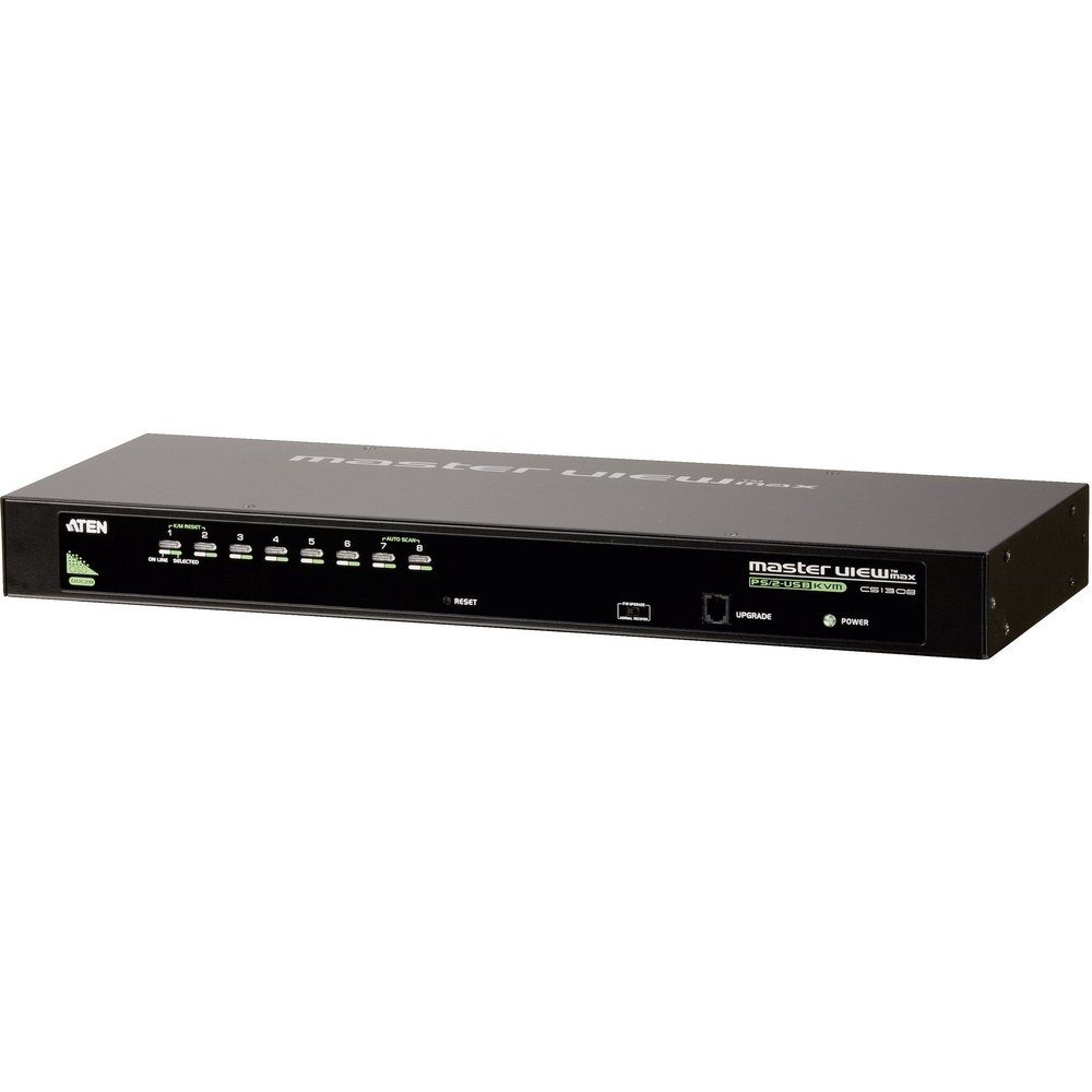 ATEN CS1308 8 Port KVM-Umschalter VGA USB, PS/2 2048 x 1536 Pixel Adapter