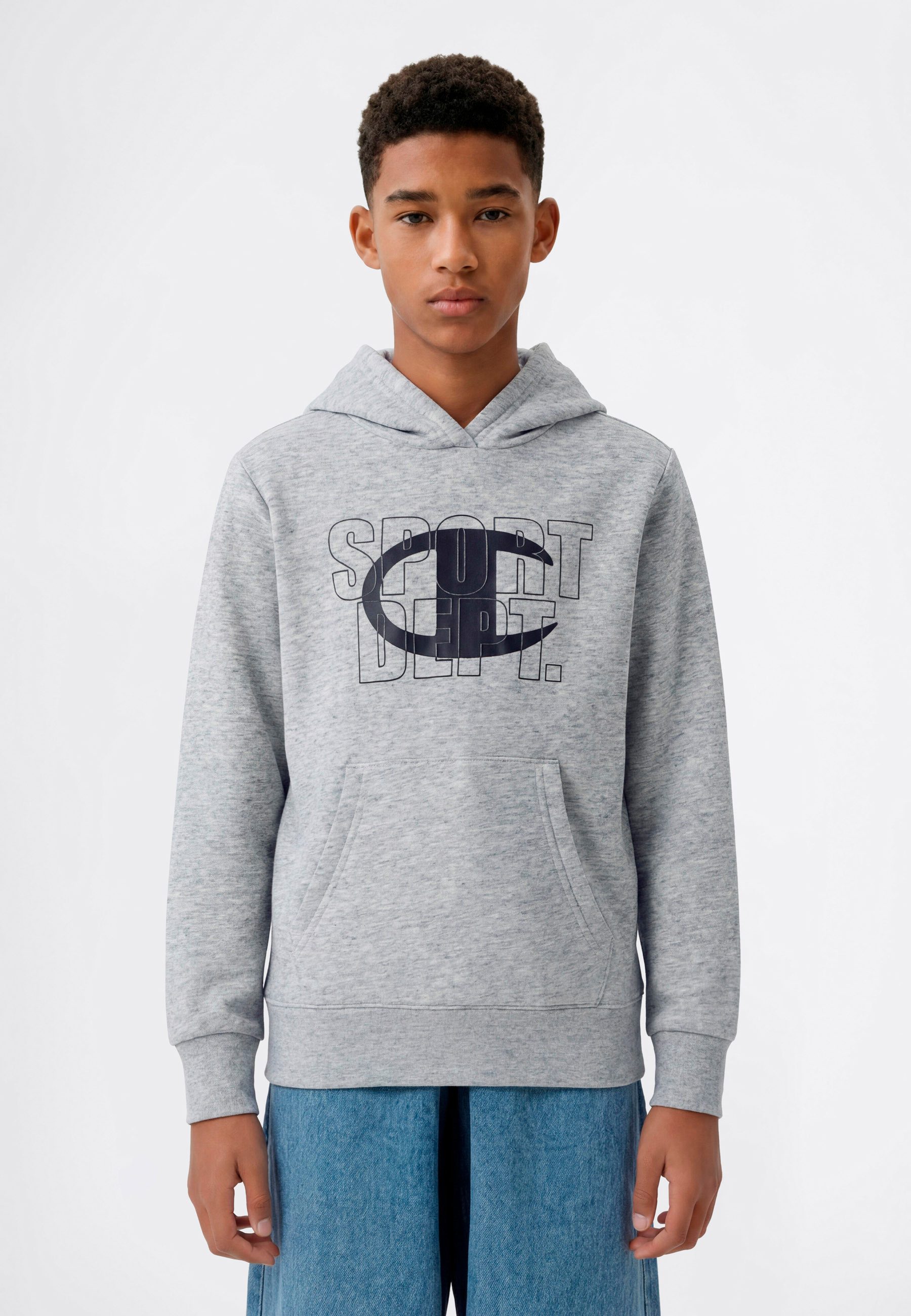 Champion Kapuzensweatshirt SPORTWEAR HOODIE Standard Fit für Kinder und Jugendliche, mit sportlichem Stil, Langarmdesign