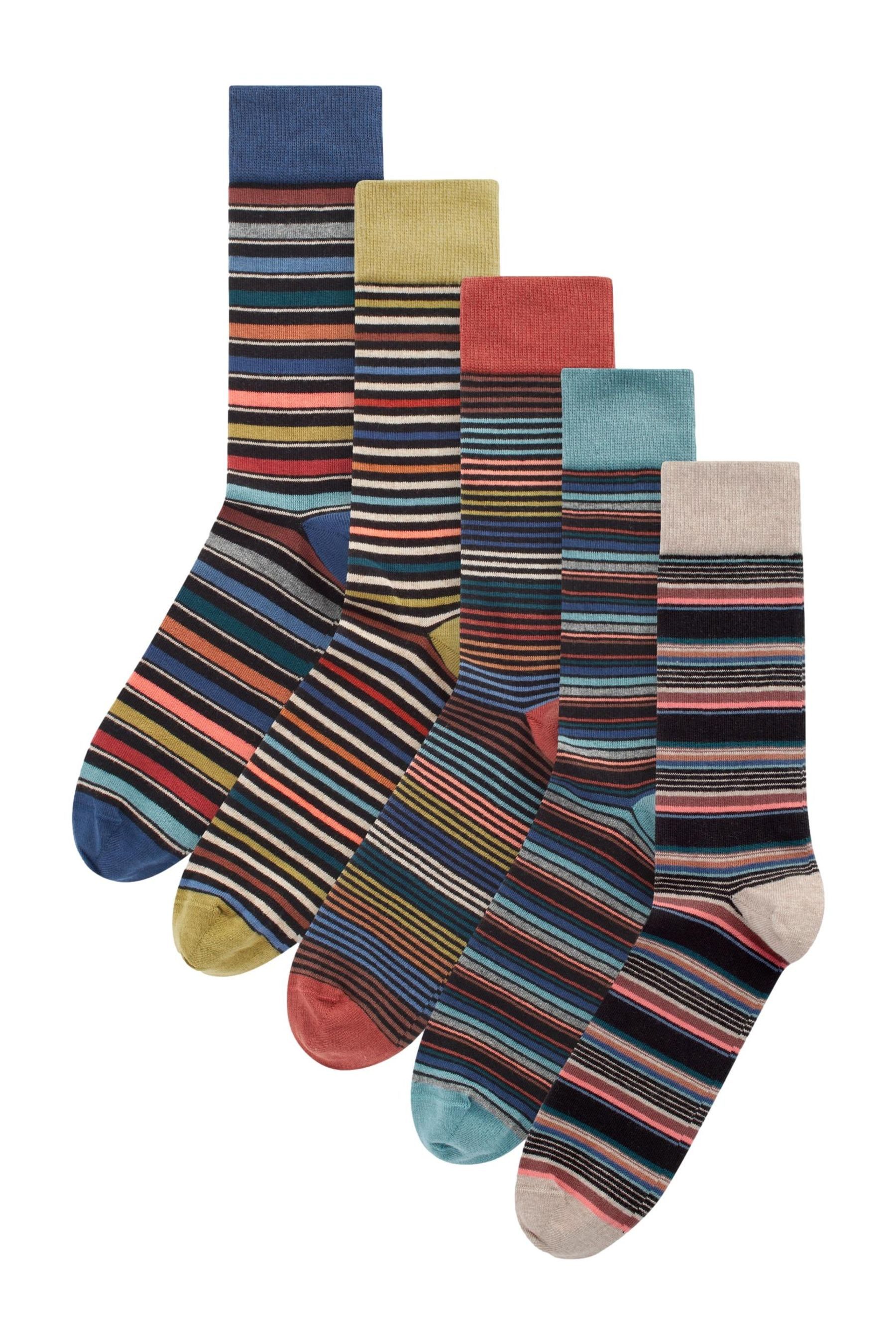 Next Kurzsocken Gemusterte Socken im 5er-Pack (5-Paar) günstig online kaufen