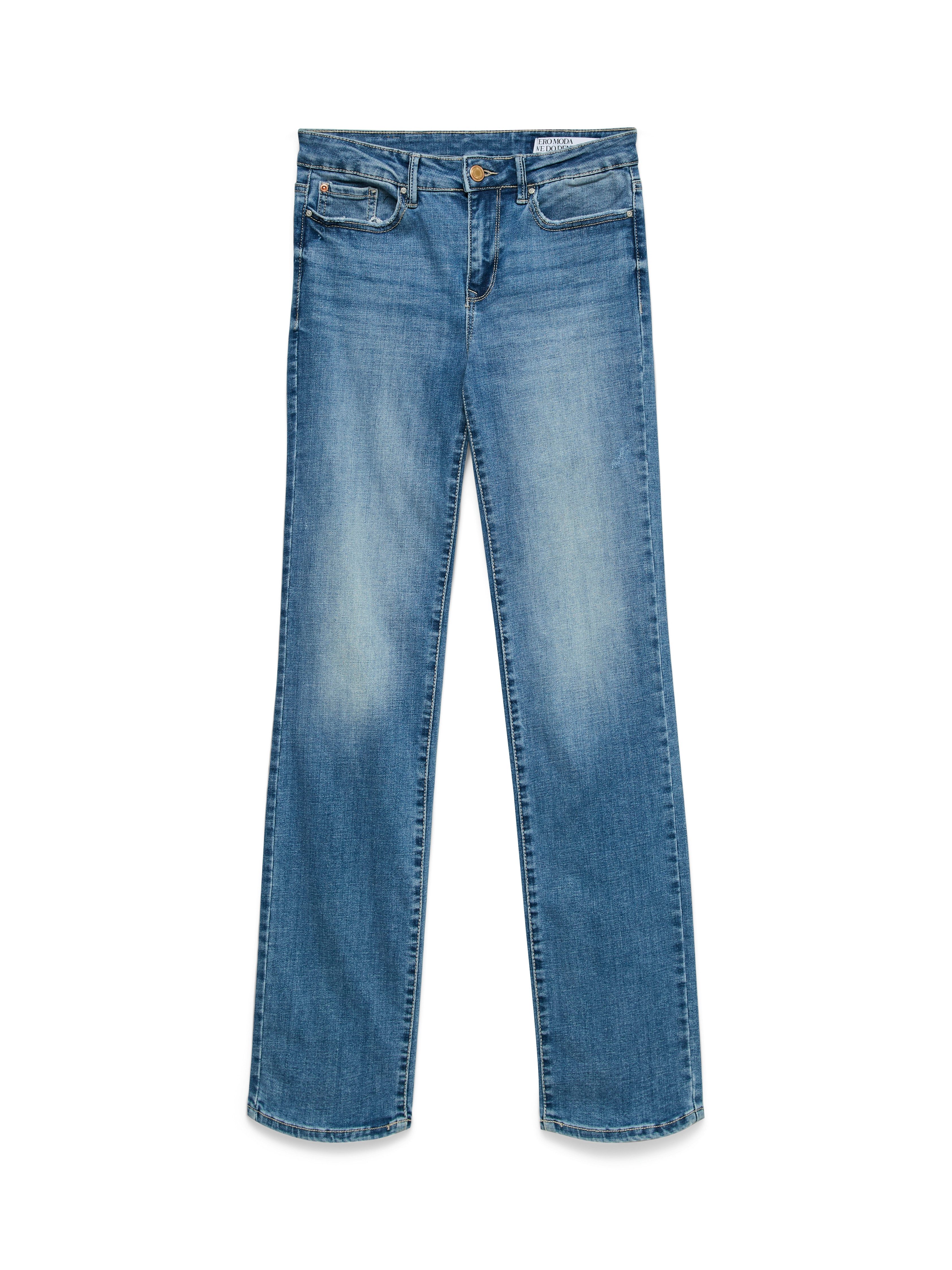 Laufhose VMFLASH MR STRAIGHT JEANS LI347 GA NOOS