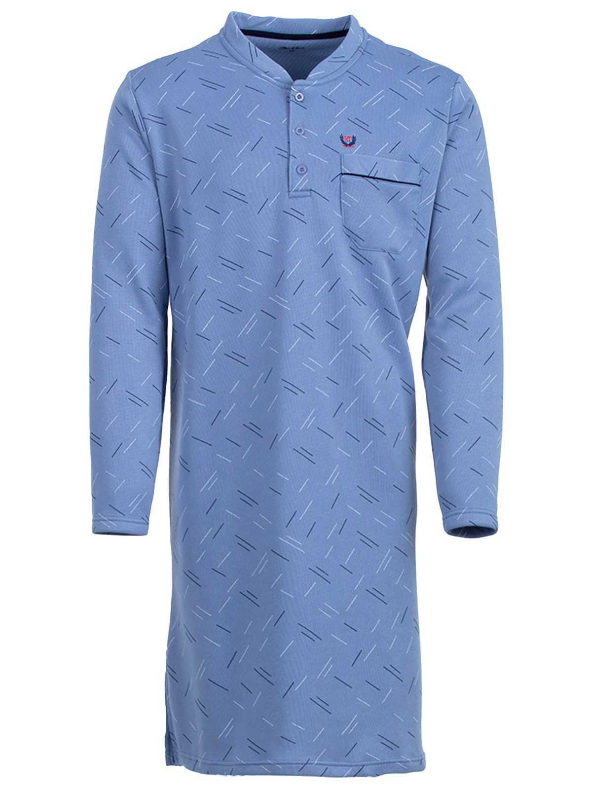 Henry Terre Nachthemd Thermo Nachthemd - Lines