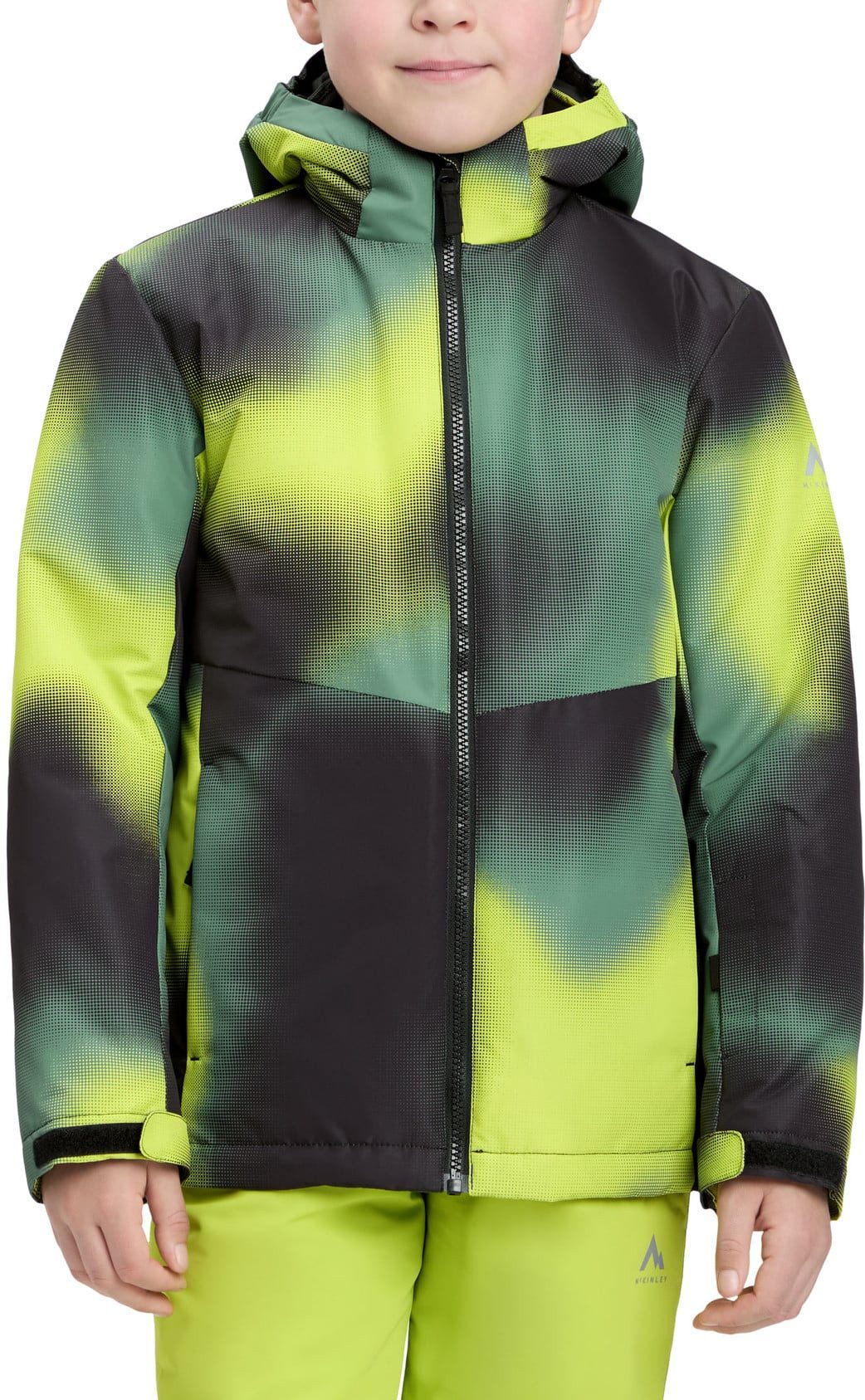 McKINLEY Skijacke Ki.-Jacke Tonetto JKT J AOP/GREEN DARK