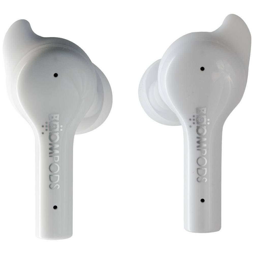 Boompods In Ear Kopfhörer Kopfhörer (Headset, Lautstärkeregelung, Schweißresistent, Touch-Steuerung)