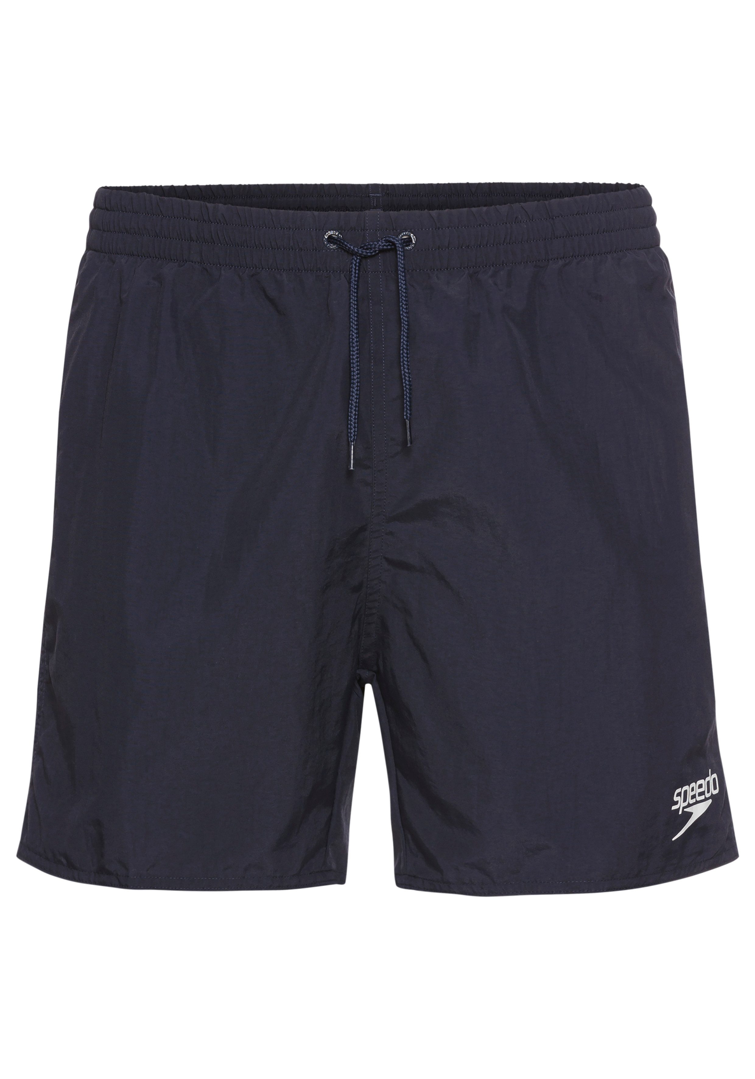 Speedo Badeshorts Mens Essential 16" Watershort mit seitlichem Taschenentwässerungssystem, aus leichtem Nylongewebe