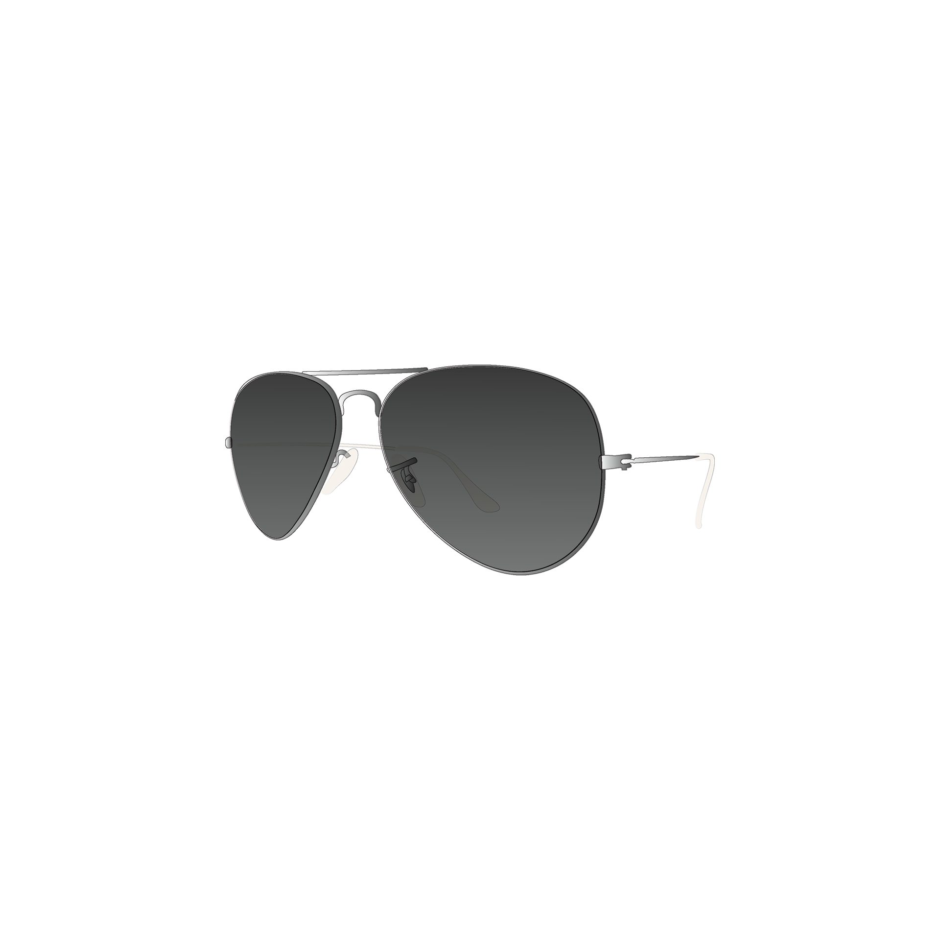 Vans Pilotenbrille HENDERSON SHADES mit Markenlogo II silver