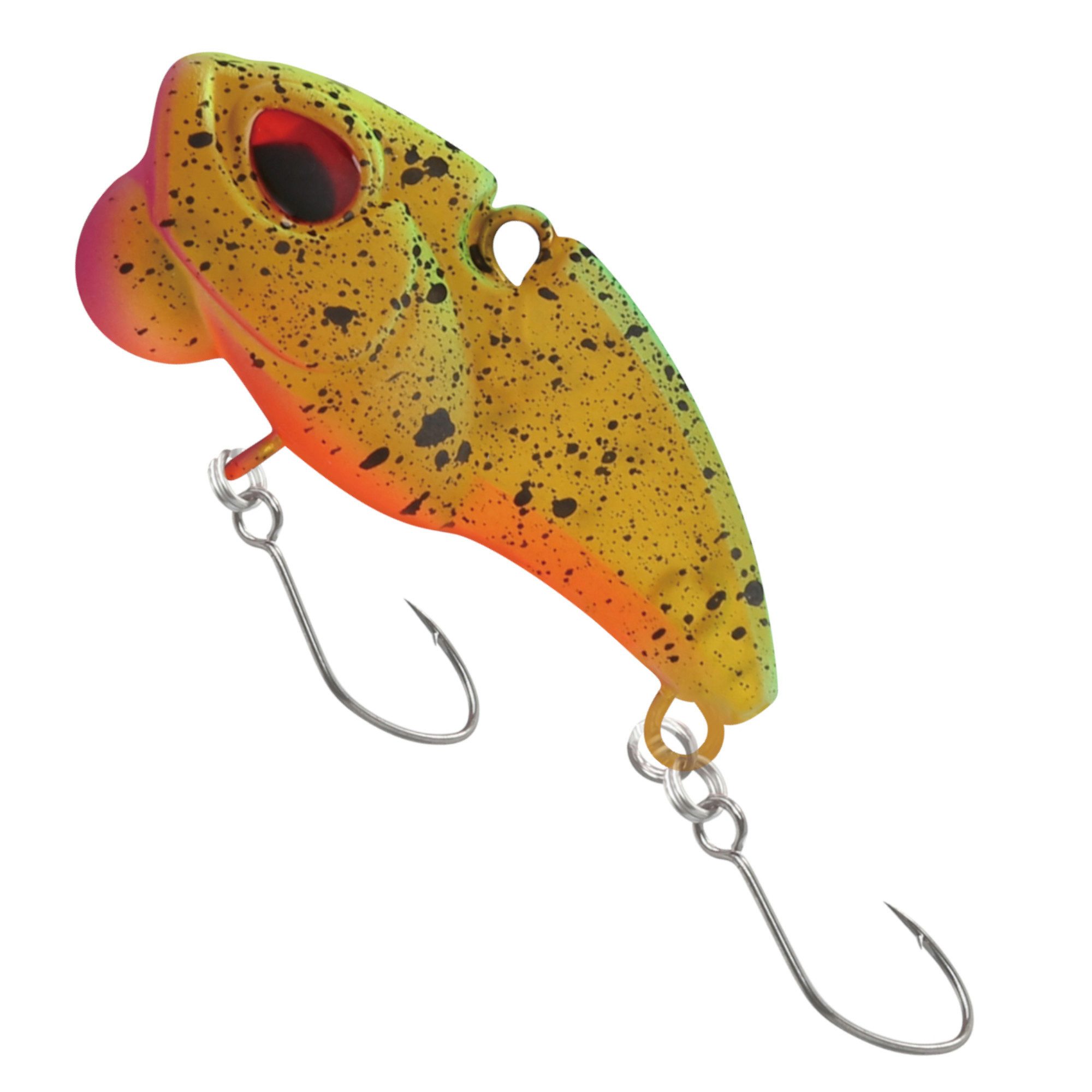 Kunstköder Penelope 4cm / 3,5g gelb-orange-gesprenkelt