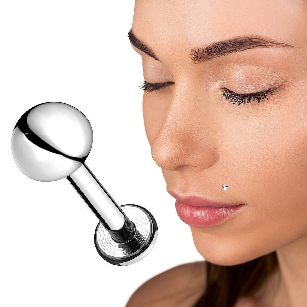 Taffstyle Piercing-Set Titan Tragus Labret Knorpel Kugel Innengewinde, Pier günstig online kaufen