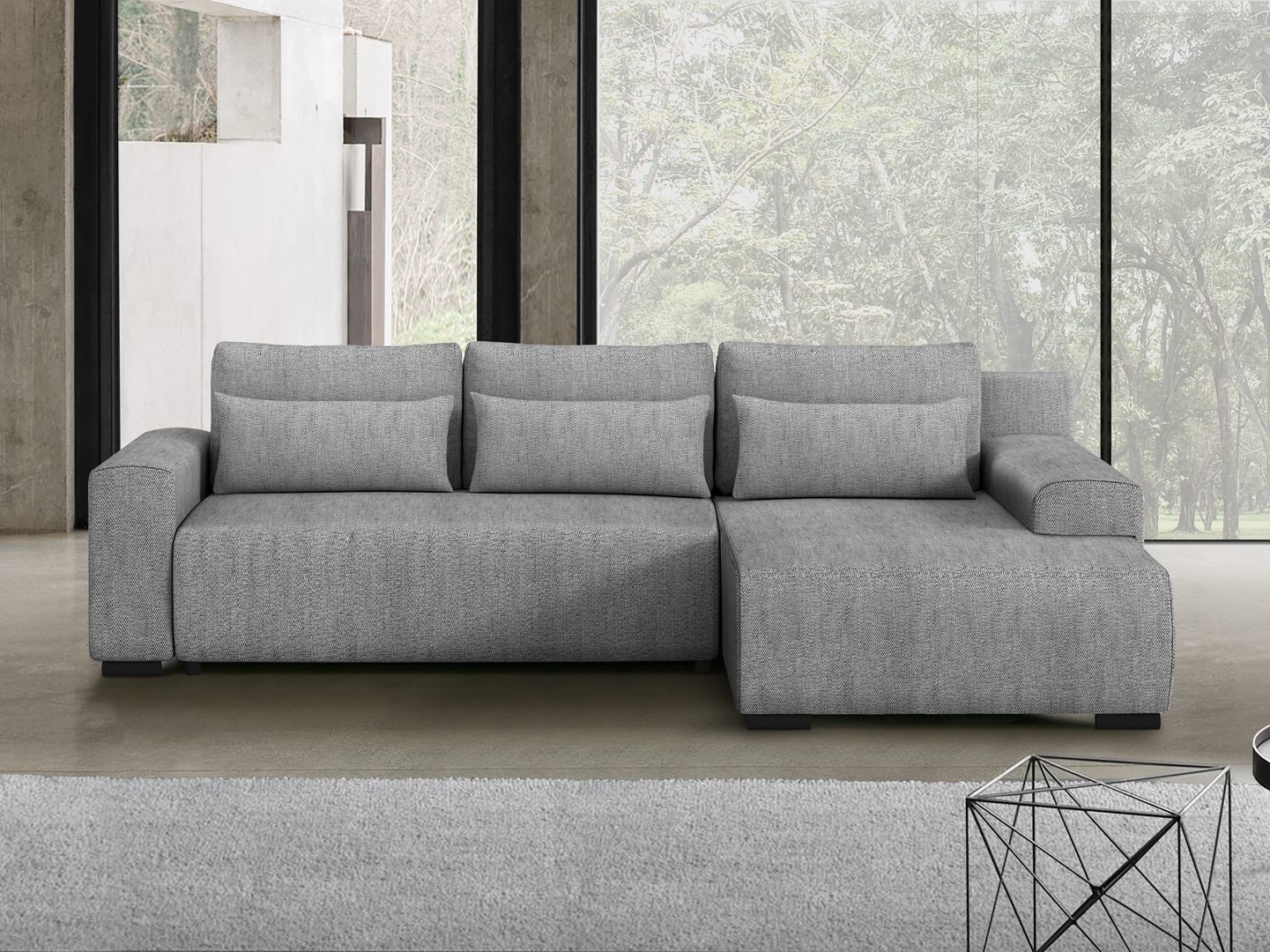 Beautysofa Ecksofa Benny, mit Schlaffunktion, Bettkasten, günstig online kaufen