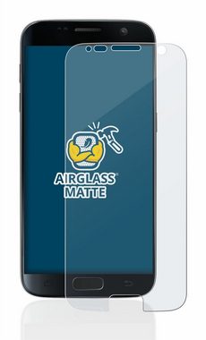 BROTECT flexible Panzerglasfolie für Samsung Galaxy S7, Displayschutzglas, Schutzglas Glasfolie matt entspiegelt Anti-Reflex