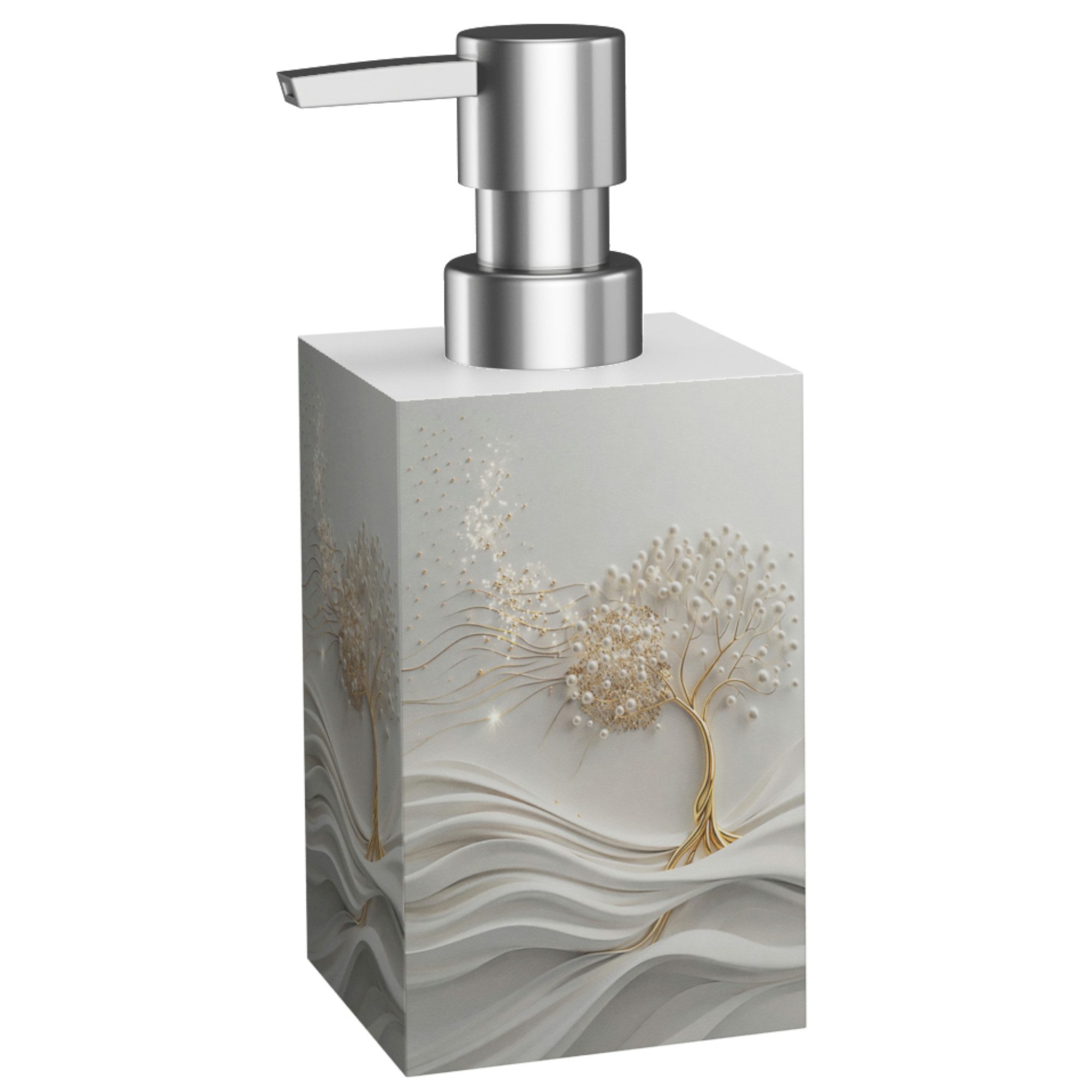 Sanilo Seifenspender Tree of Life, modernes & stylisches Design, stabile Pumpe, hochwertig