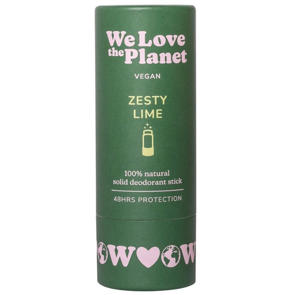 We Love The Planet Körperbutter Deo-Stick Zesty Lime, 40 g