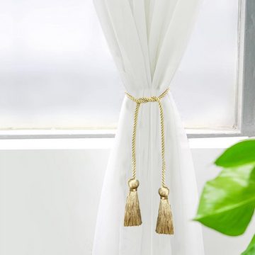 Raffhalter Vorhang-Raffhalter, Seil mit Quasten für zu Hause, Vorhang, Dekoration, Juoungle