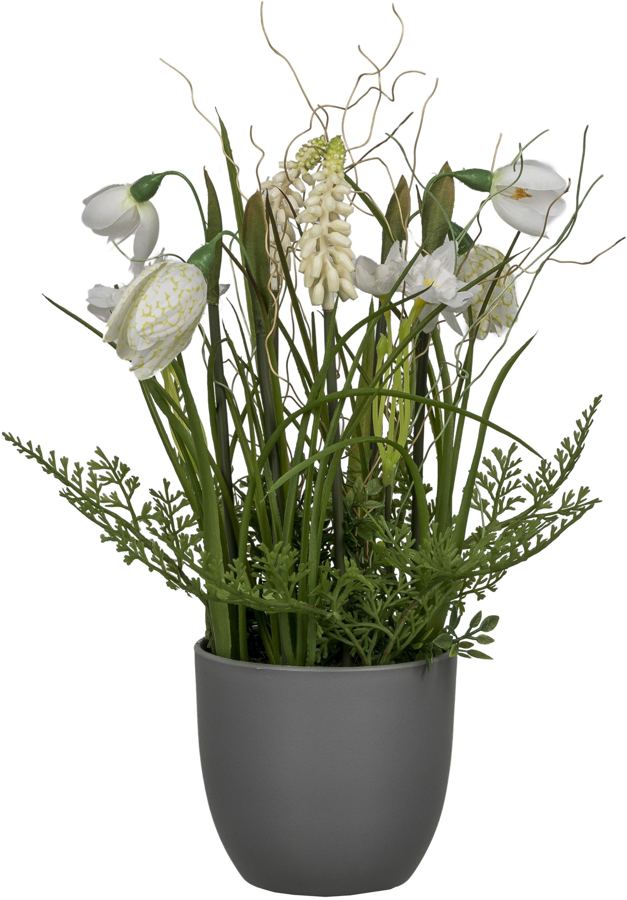 Kunstblume Arrangement mit Frühlingsblumen, Creativ green, Höhe 20 cm, mit günstig online kaufen
