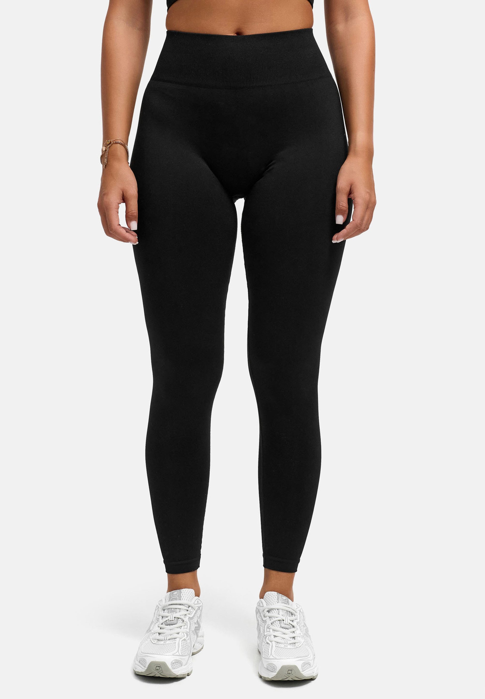 YGT YOGA Leggings High Waist mit Scrunch - Yogahose Seamless als Gym Sporthose Elastische Sportleggins für Yoga, Sport, Fitness oder Freizeit