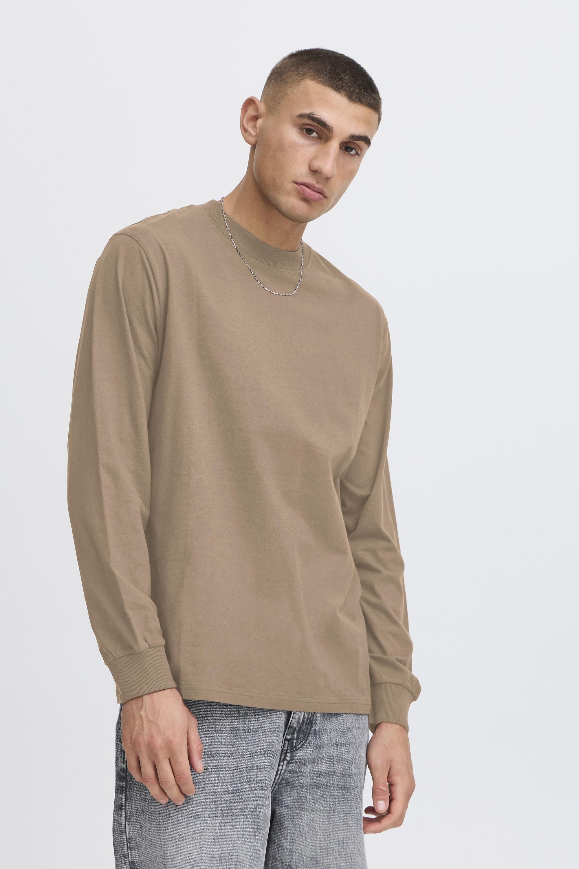 !Solid Langarmshirt SDREYNALDO Modisches Langarmshirt