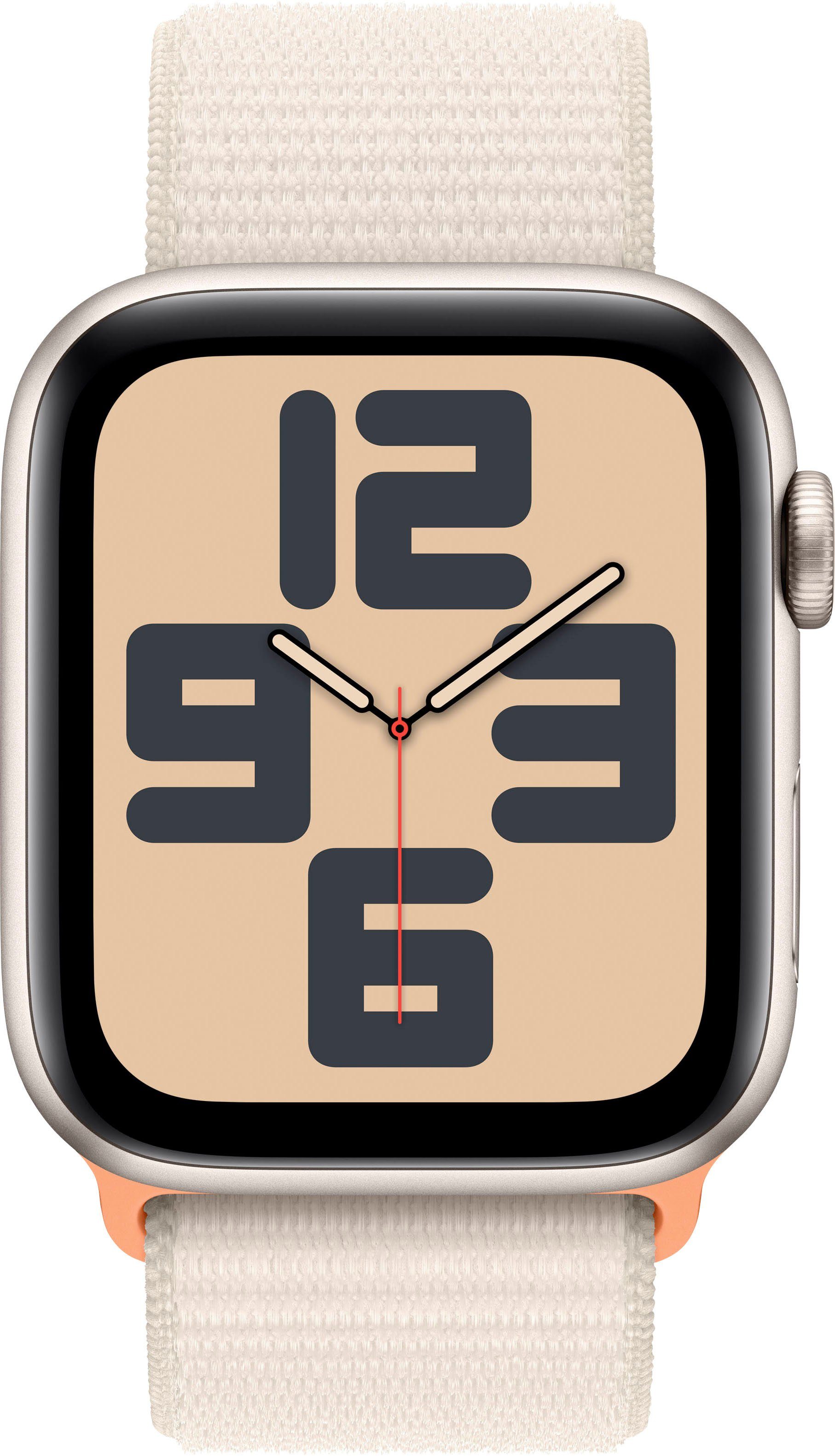 cm/1,73 10), Sport Cellular + polarstern 44 Aluminium Apple Watch SE GPS Watch Zoll, Loop Smartwatch polarstern (4,4 OS mm |