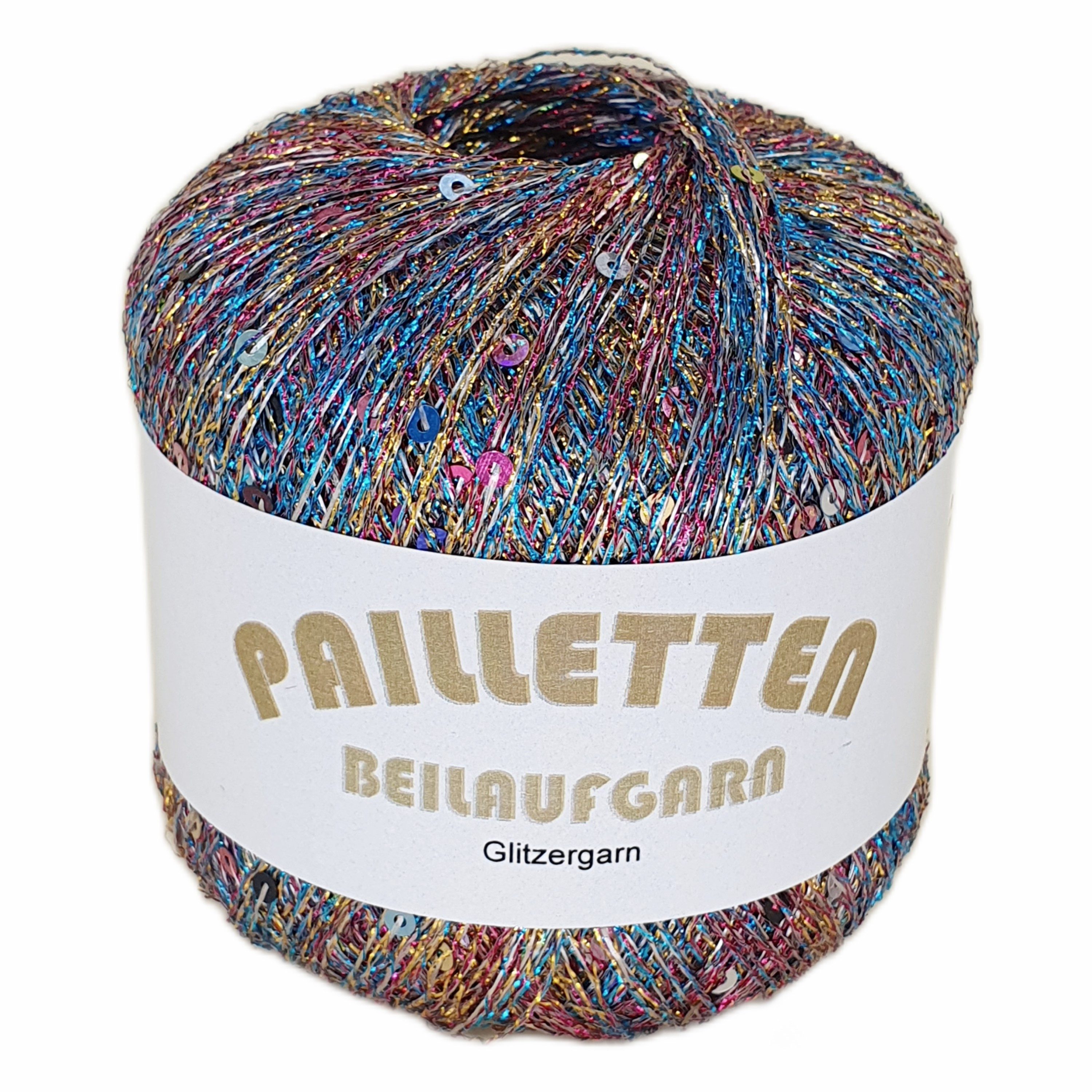 NOGA EFFEKTGARN GmbH Pailletten Beilaufgarn auf 25 Gramm Knäuel Effektgarn