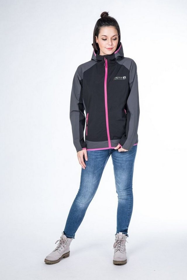 DEPROC Active Softshelljacke XLight CAVELL Women auch in Großen Größen  erhältlich