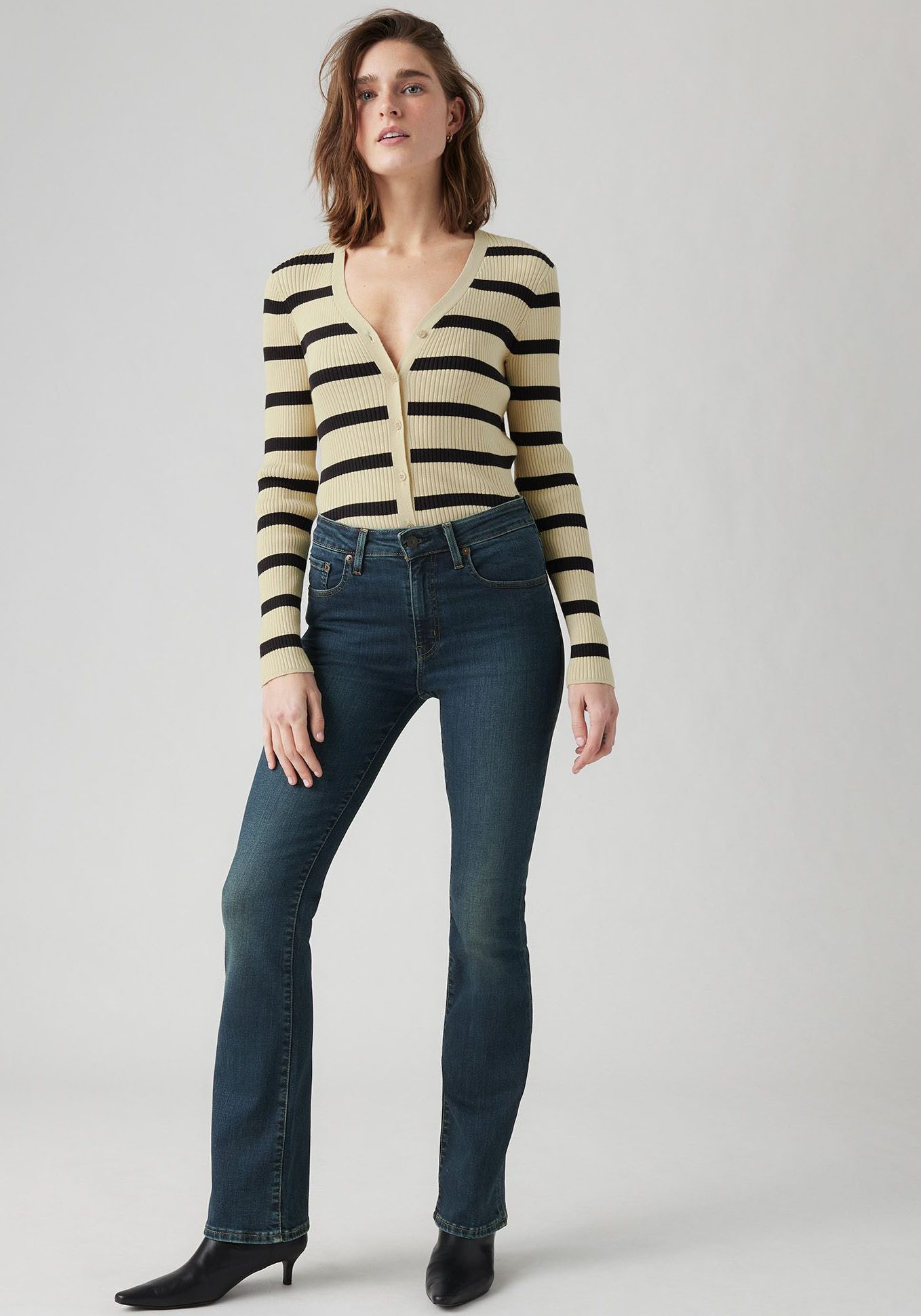 Levi's® Bootcut-Jeans 725 HIGH RISE BOOTCUT