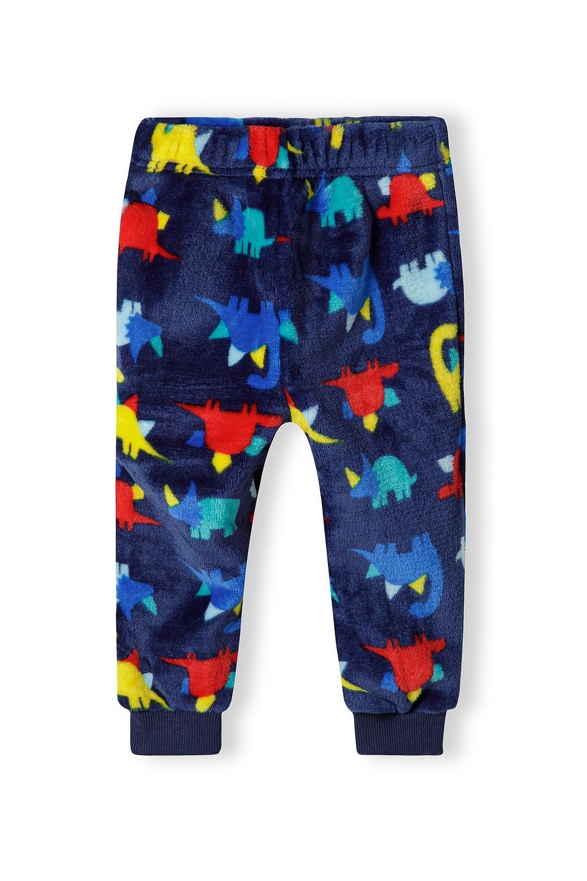 MINOTI Pyjama Dunkelblau Teddyfleece aus (12m-8y)