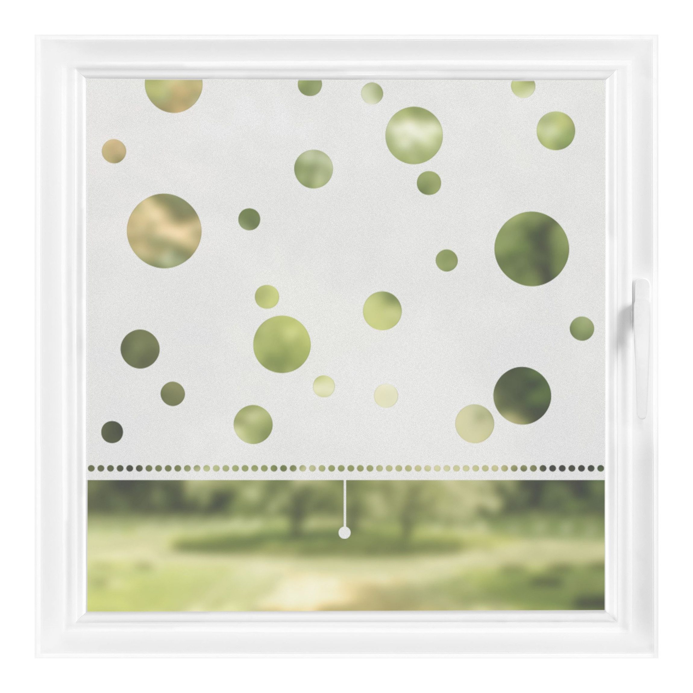 Bilderdepot24 Fensterfolie statisch haftend Motiv Fensterdeko Rollo Holes Muster, blickdicht, Innen Fenster Tür Balkontür Küche Badezimmer Wohnzimmer Schlafzimmer