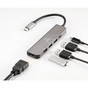 Renkforce Laptop-Dockingstation USB-C® Dockingstation, USB-C® Power Delivery
