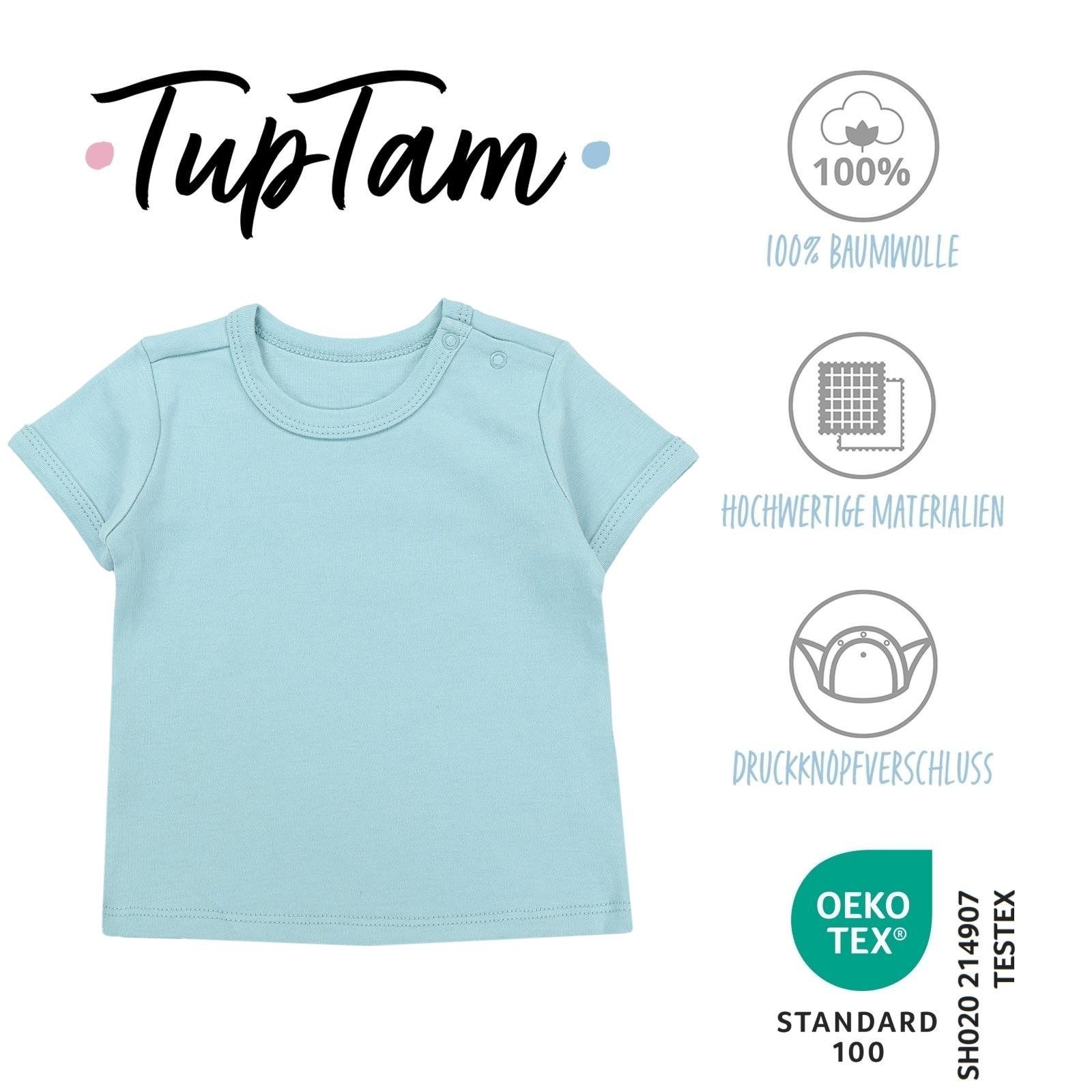 TupTam T-Shirt TupTam Baby Jungen Kurzarm T-Shirt 5er Set