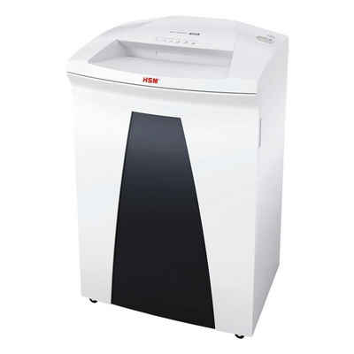 HSM Aktenvernichter SECURIO B34, Shredder, Partikelschnitt 4,5 x 30 mm bis 21 Blatt, 100 Liter