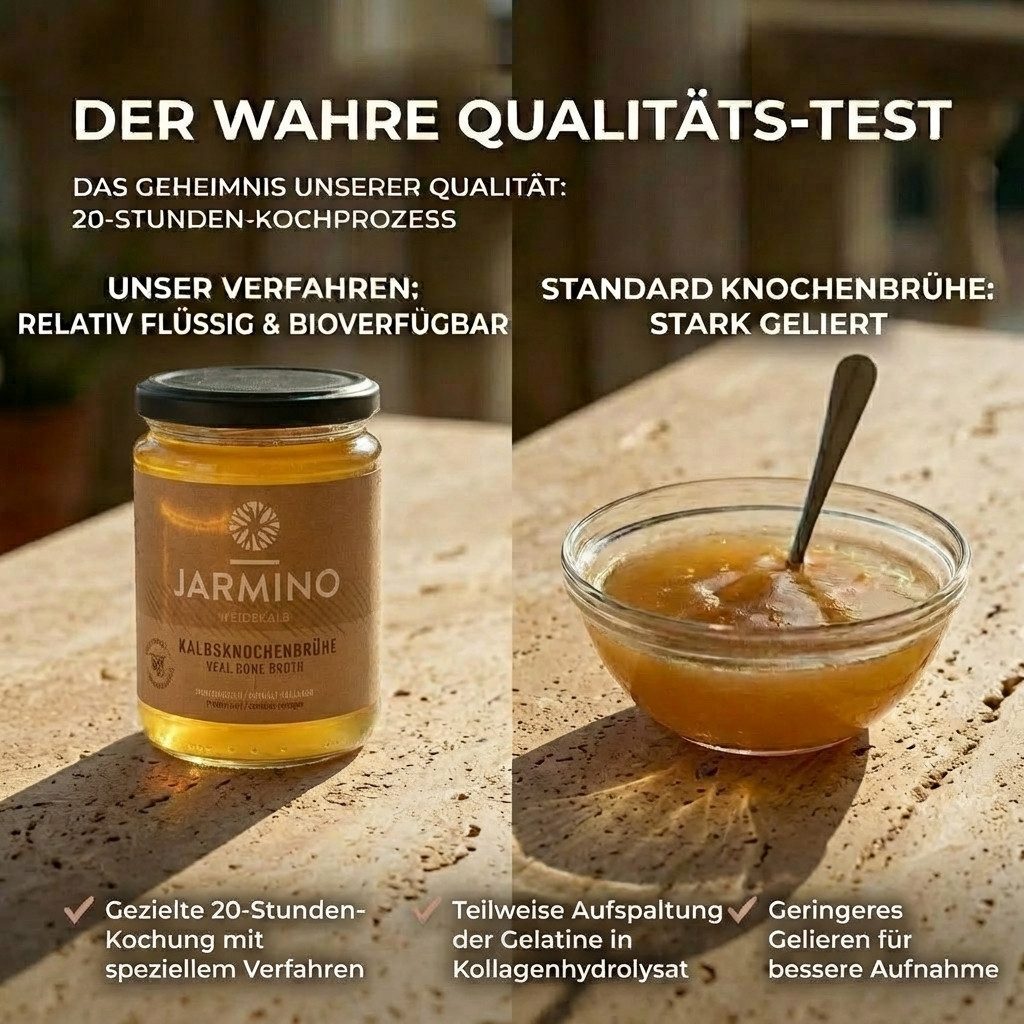 JARMINO Brühe Kalbsknochenbrühe, 6 x 2100 ml