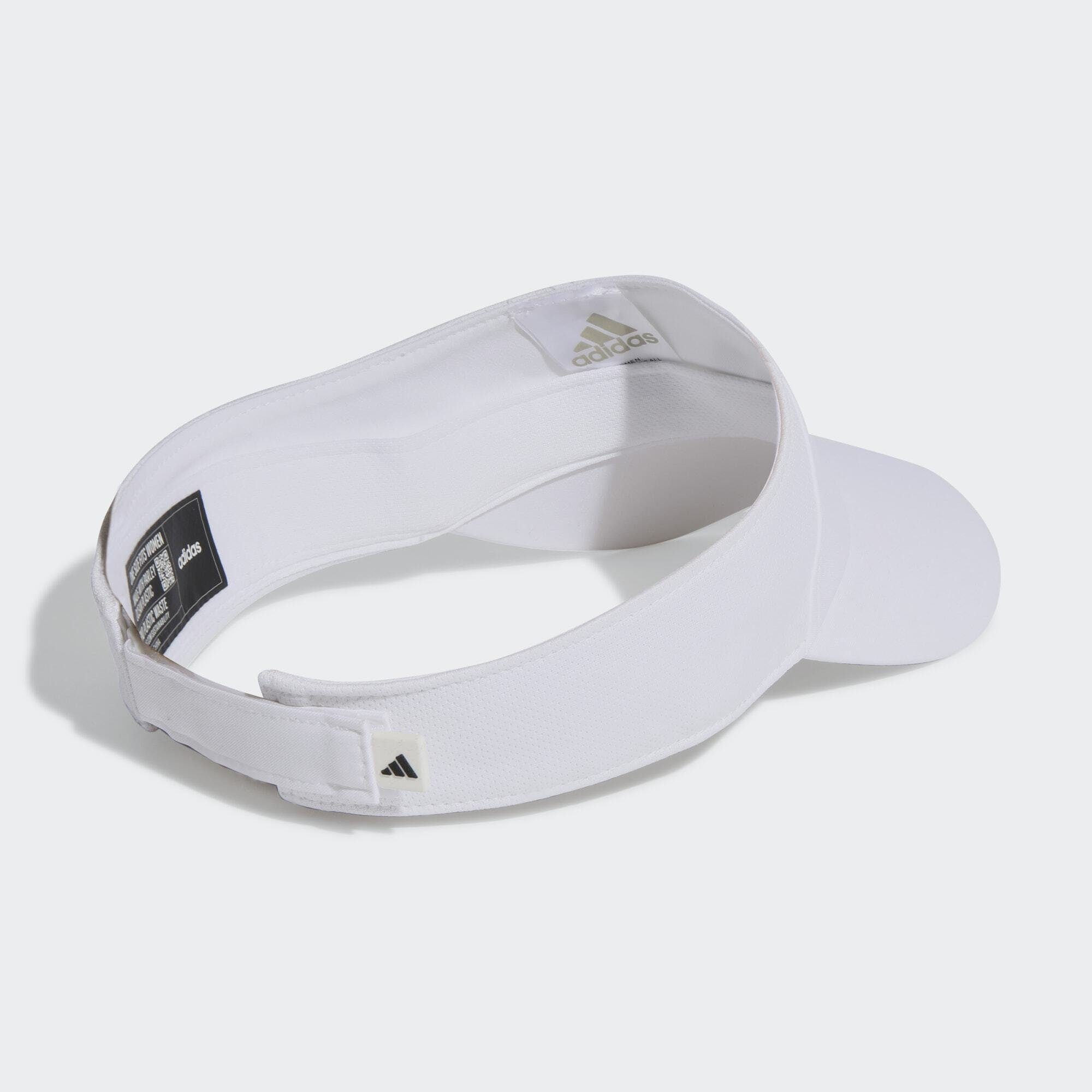 adidas Performance Stirnband AEROREADY SCHIRMMÜTZE White / Black | Stirnbänder