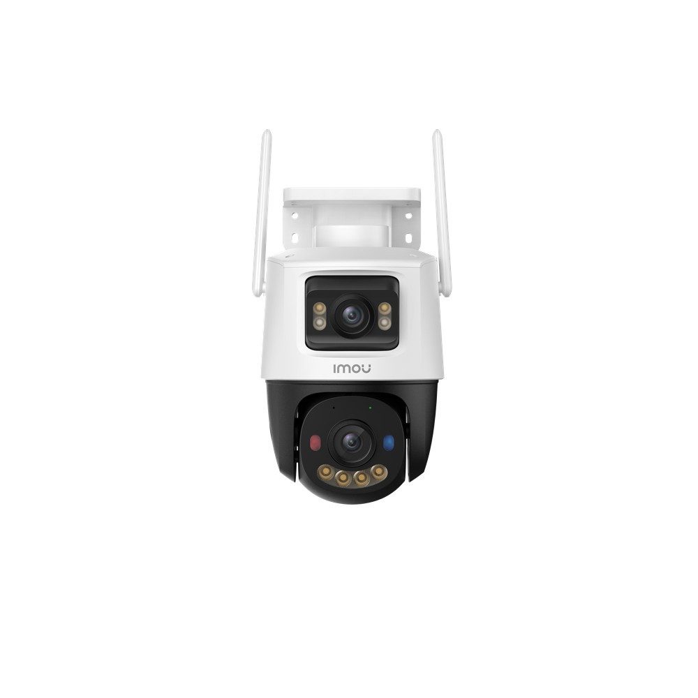 Imou Überwachungskamera Cruiser Dual 2 6MP Sicherheitskamera Außen, WLAN, Dual-Objektiv (Außenbereich, Grundstückskamera, Doppelansicht, Smart Tracking, Sirenenalarm)