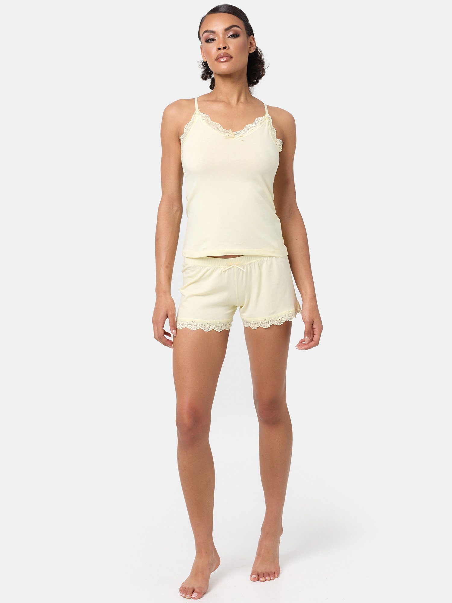 Tazzio Shorty F908 (Set, 2 tlg) Damen Nachtwäsche Unterwäsche Set