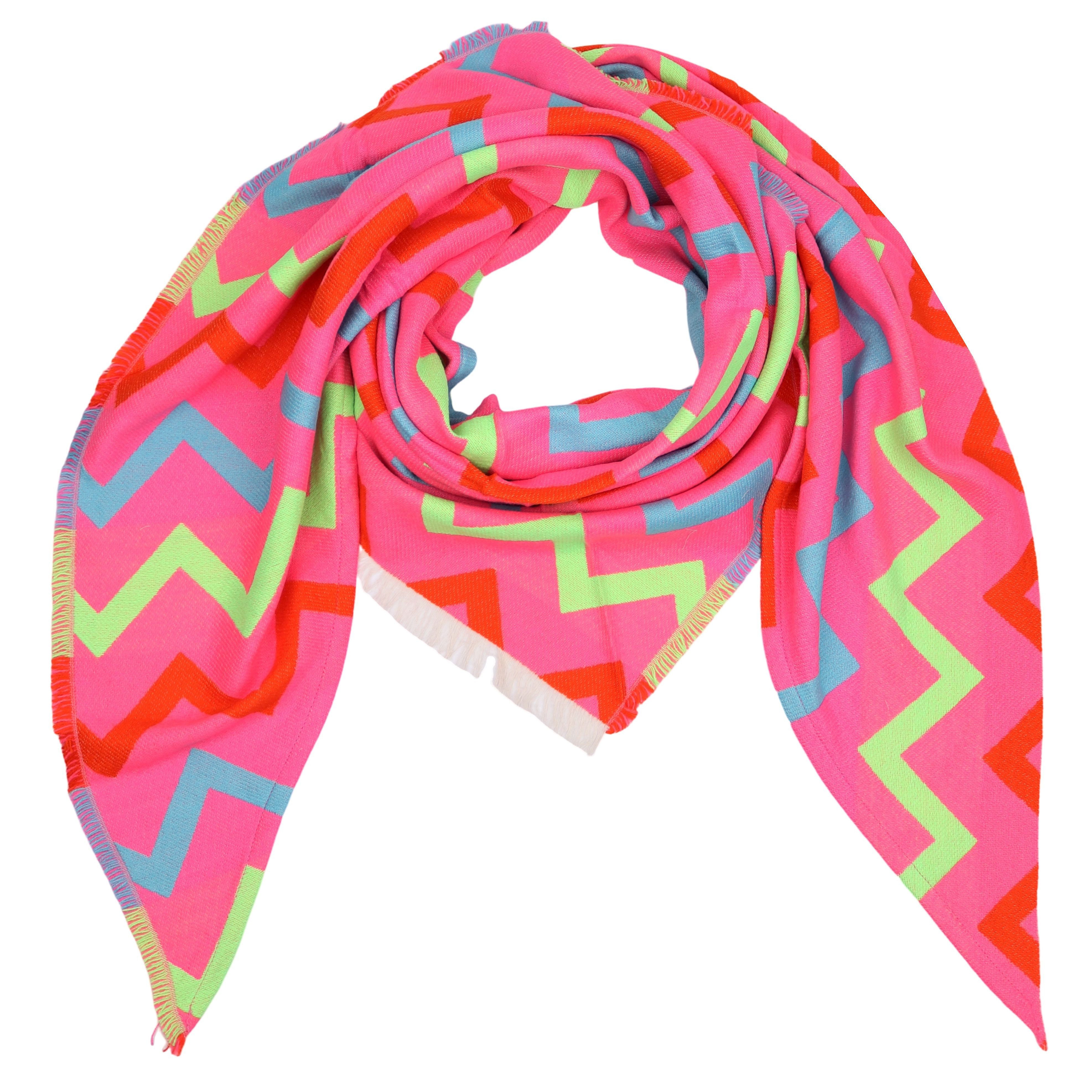 MIRROSI Dreieckstuch weicher und warmer XXL Dreiecksschal ca.190x95 cm, (ca günstig online kaufen