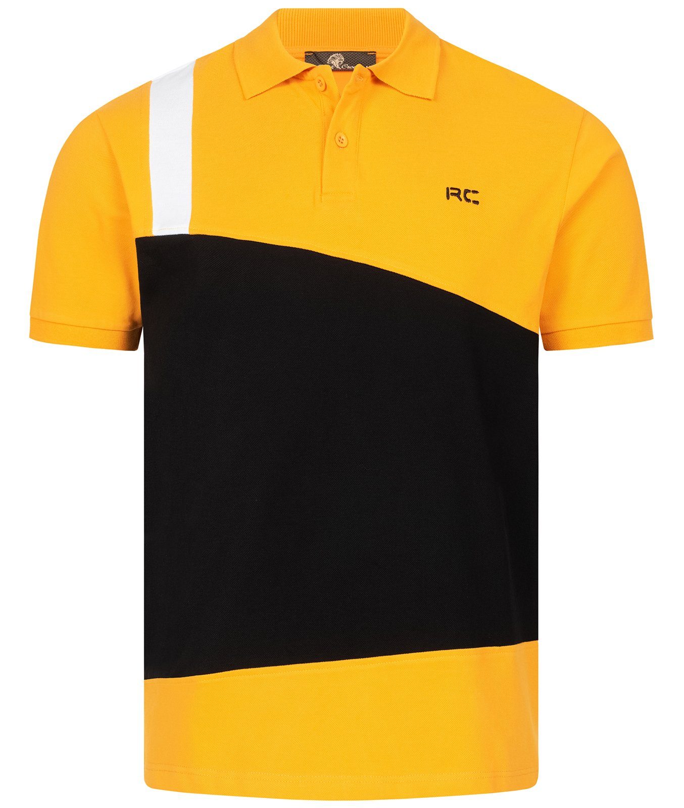 Rock Creek Poloshirt Herren T-Shirt mit Polokragen H-307 Maisgelb